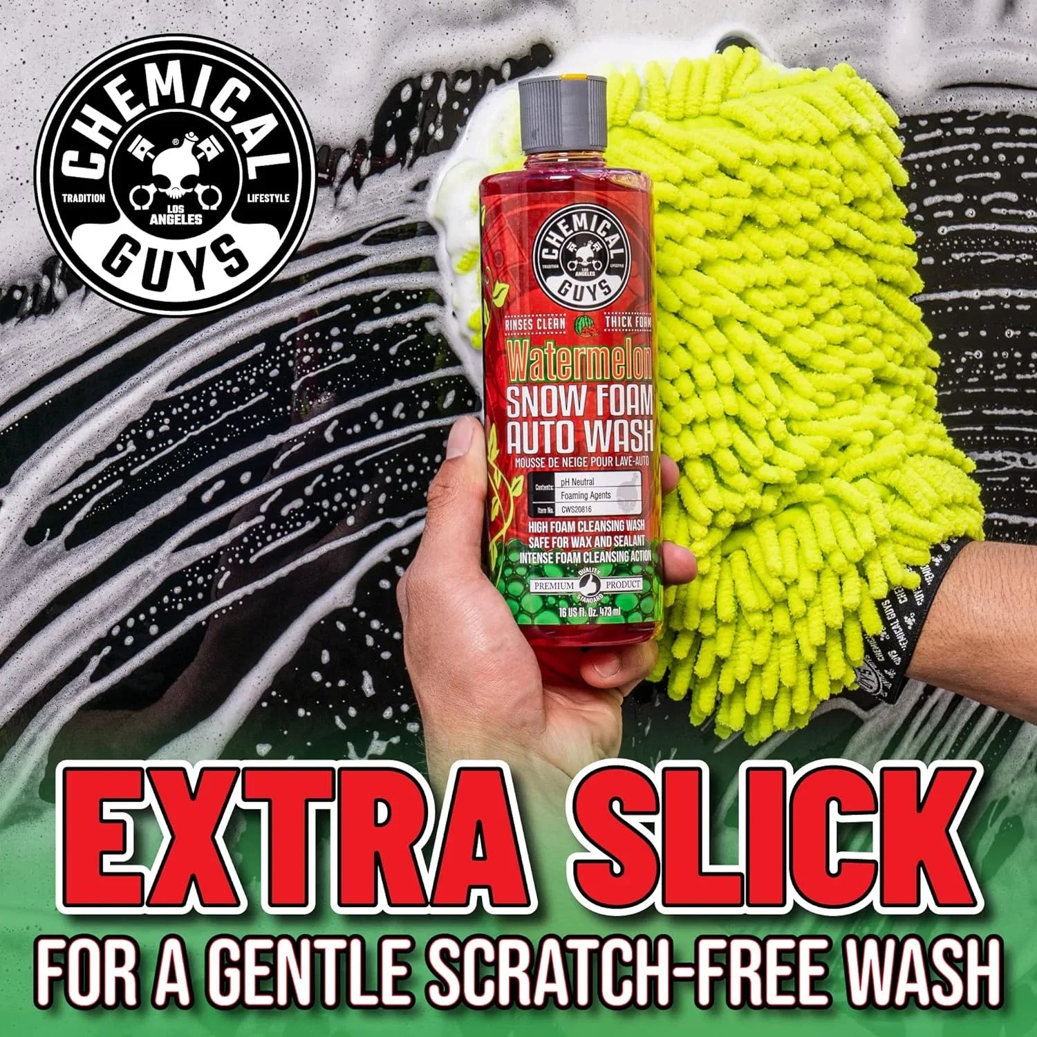 2026 New Chemical Guys HOL340 15-Piece Arsenal Builder Car Wash Kit with Foam Gun, Bucket, and (5) 16 oz Car Care Cleaning Chemicals, Gift for Car & Truck Lovers, Dads and DIYers (Works w/Garden Hose) - Image 5