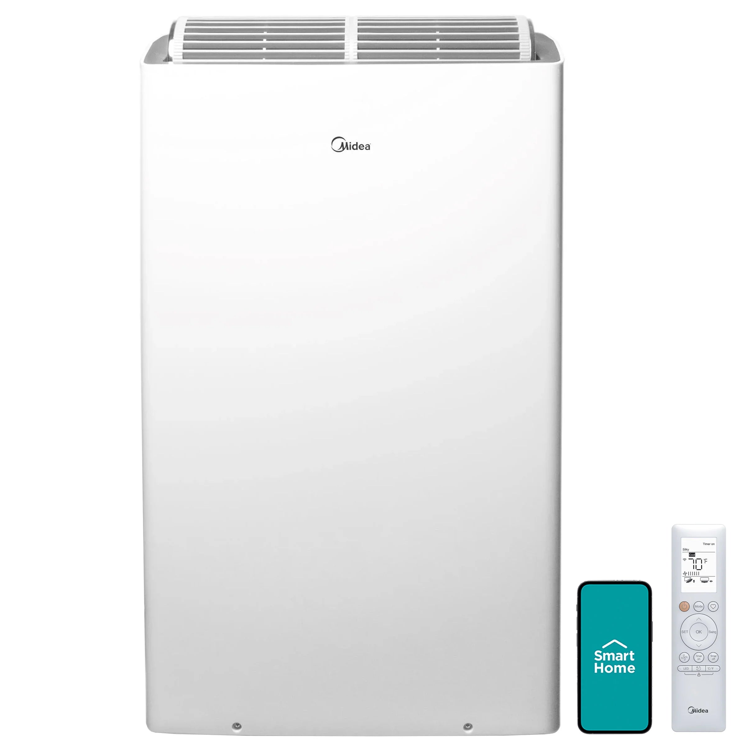 2026 New Midea 12,000 BTU DUO Smart Inverter Portable Air Conditioner