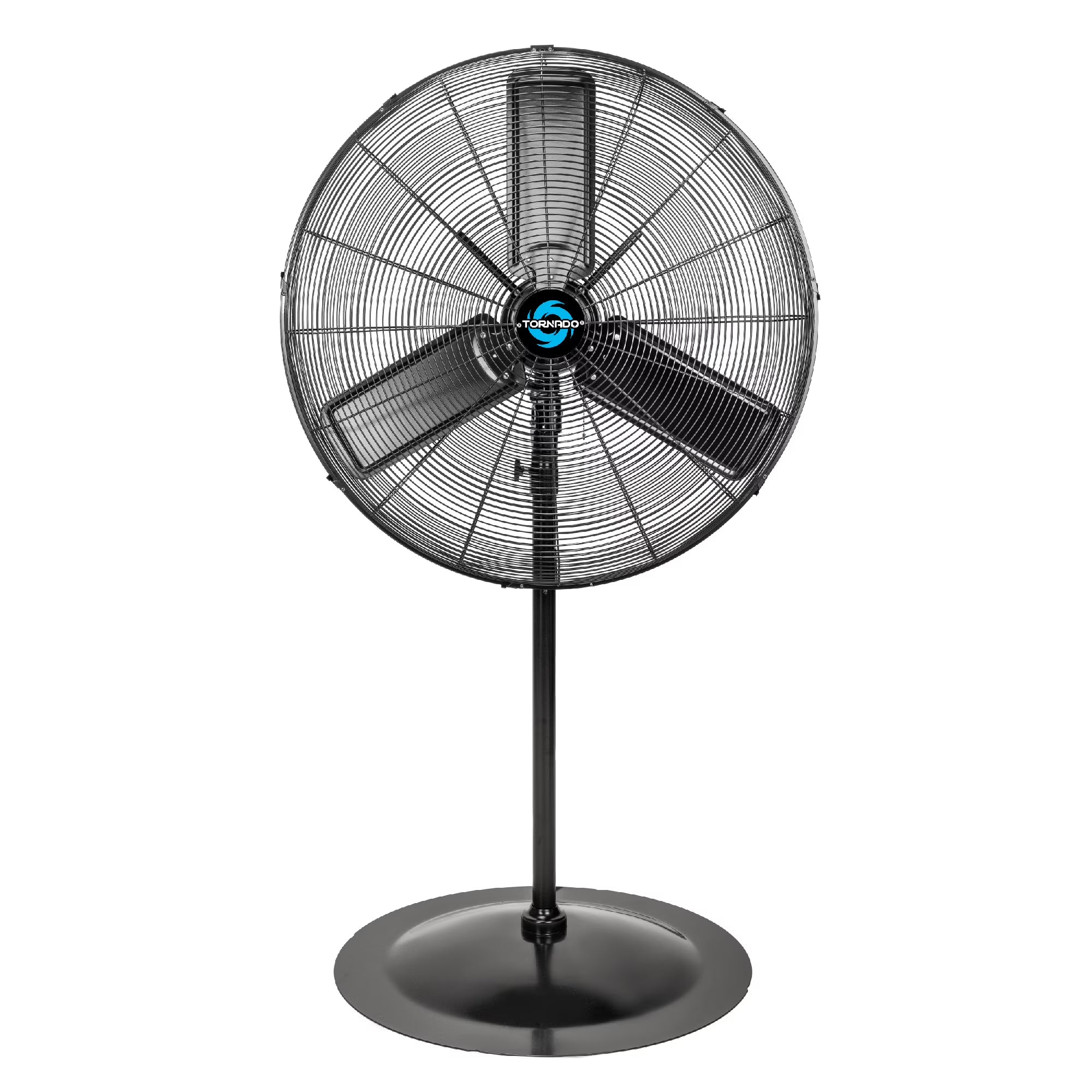 2026 New Tornado - 20 Inch High Velocity Metal Oscillating Pedestal Fan - Commercial, Industrial Use Water-Resistant - Image 3