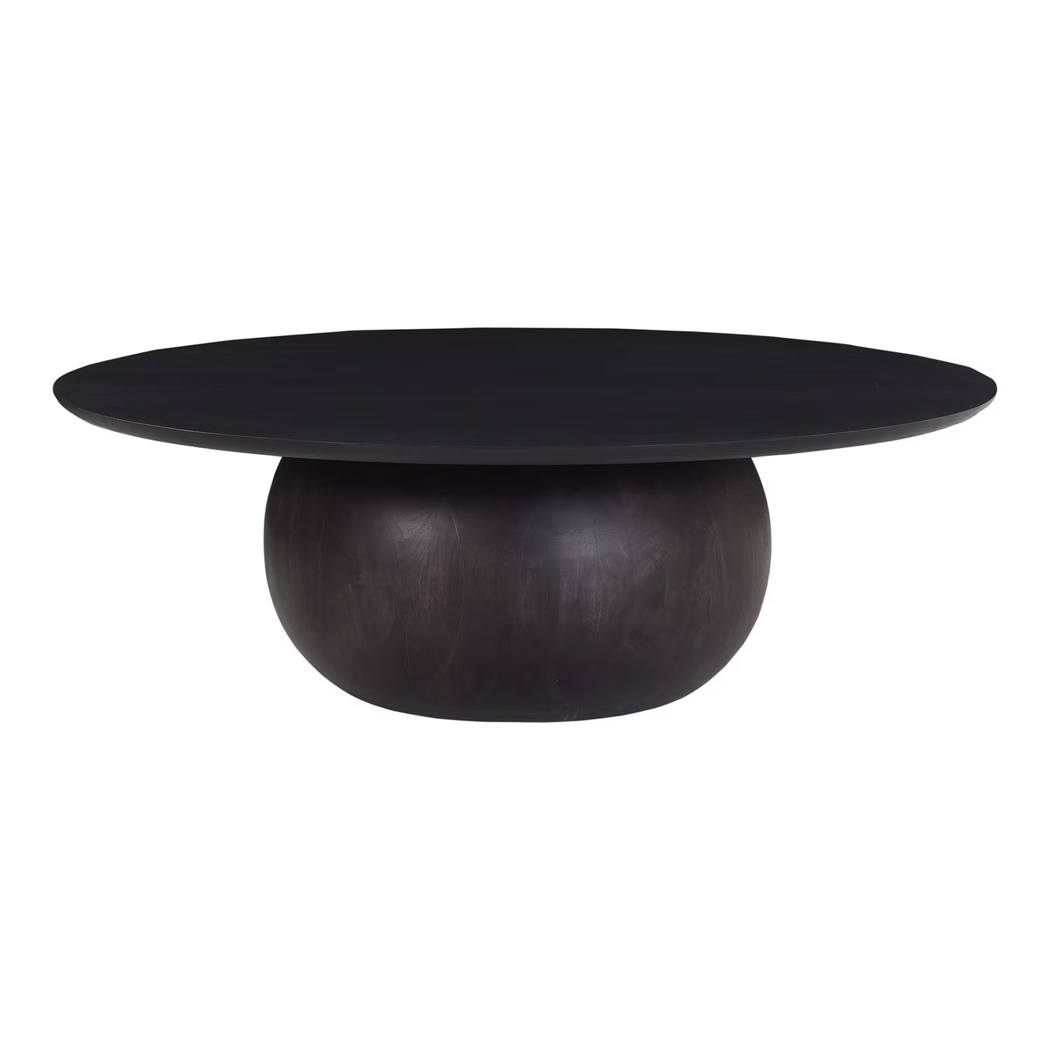 2026 New Moe's Home Collection Bradbury Large Coffee Table Black Wood Coffee Tables
