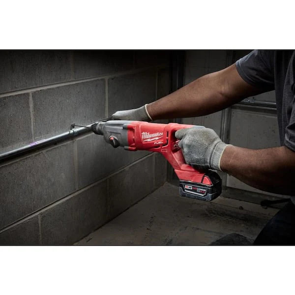 2026 New M18 FUEL 18V Lithium-Ion Brushless Cordless 1 in. SDS-Plus D-Handle Rotary Hammer (Tool-Only) - Image 10