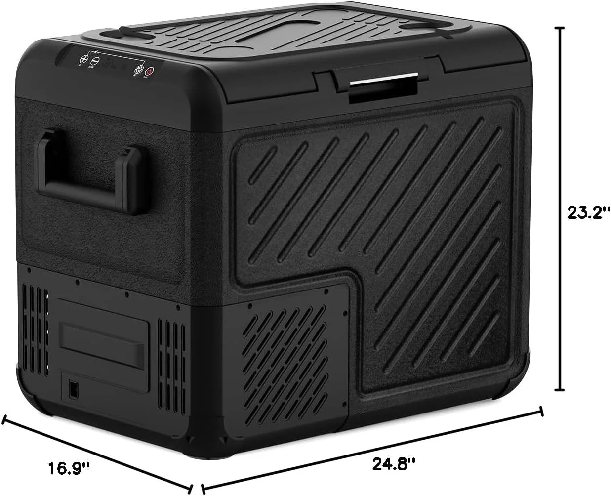 2026 New Car Refrigerator, RV Refrige with 12/24V DC & 110-240V AC, Portable Freezer Electric Compressor Cooler For Car, RV, Camping, Travel, Fishing, Outdoor or Home Use - Image 10