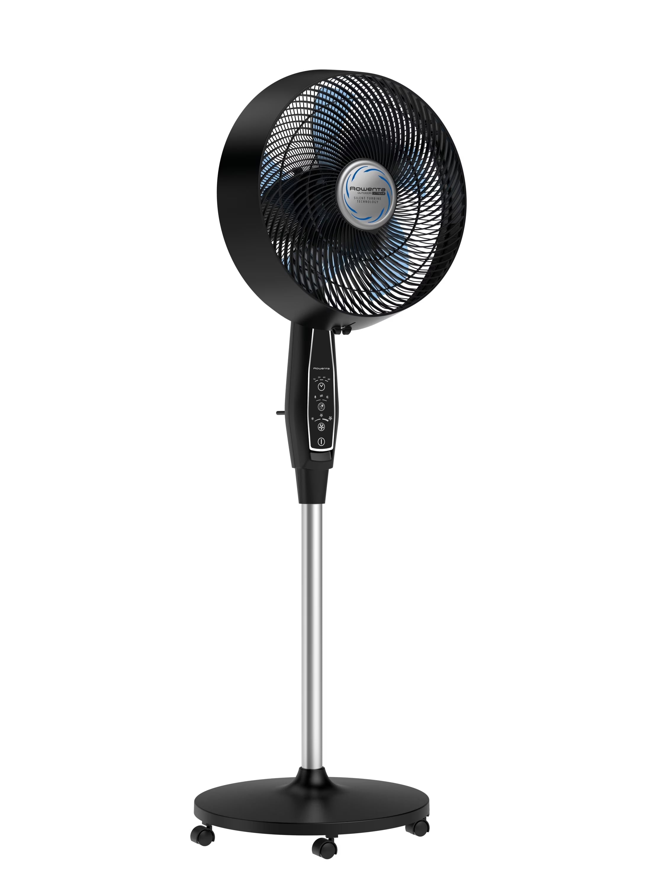 2026 New Rowenta Turbo Silence Standing Floor Fan with Remote, 53 Inch, Portable, 5 Speeds, VU5670 - Image 3