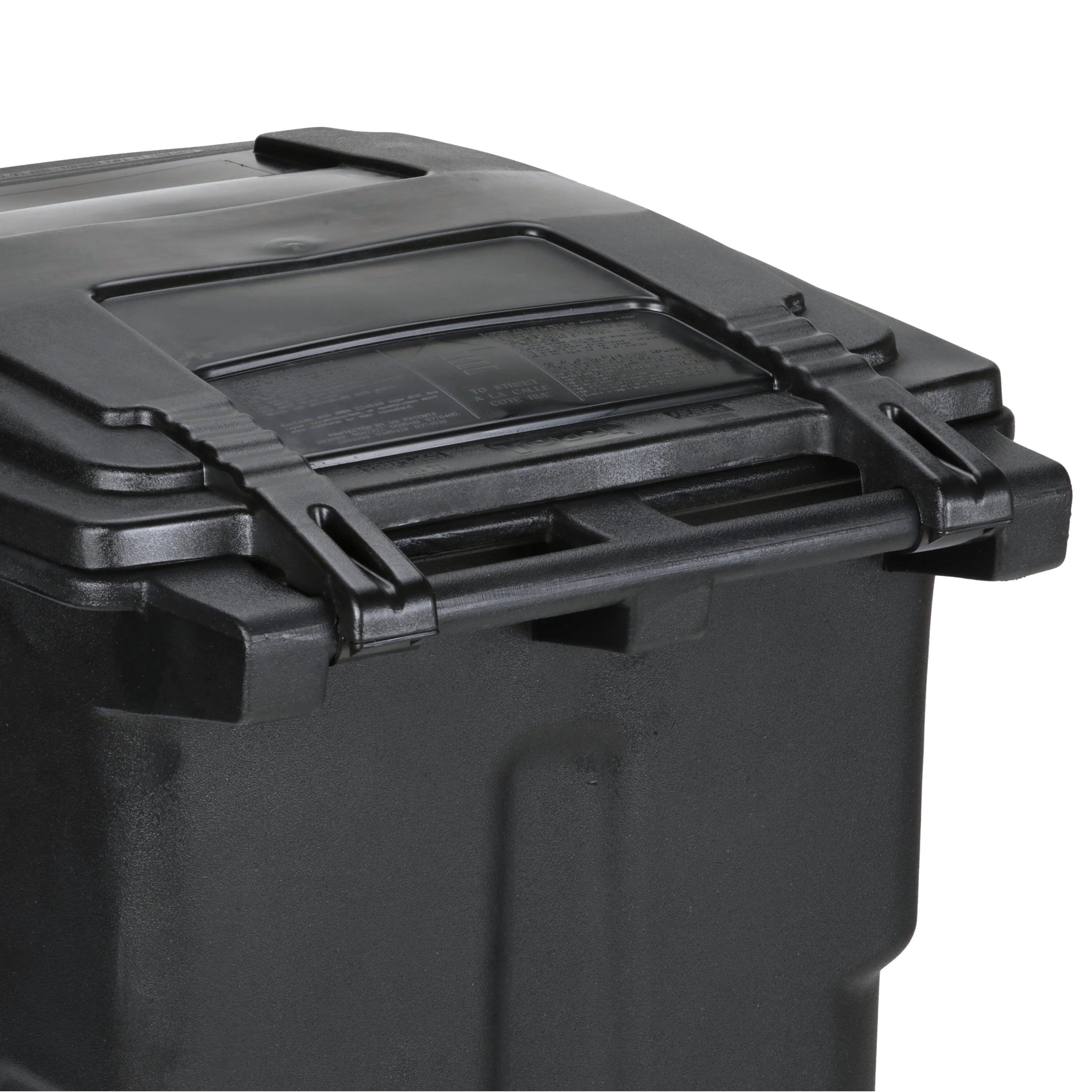 2026 New Toter Trash Can Graystone with Wheels and Lid, 64 Gallon - Image 10