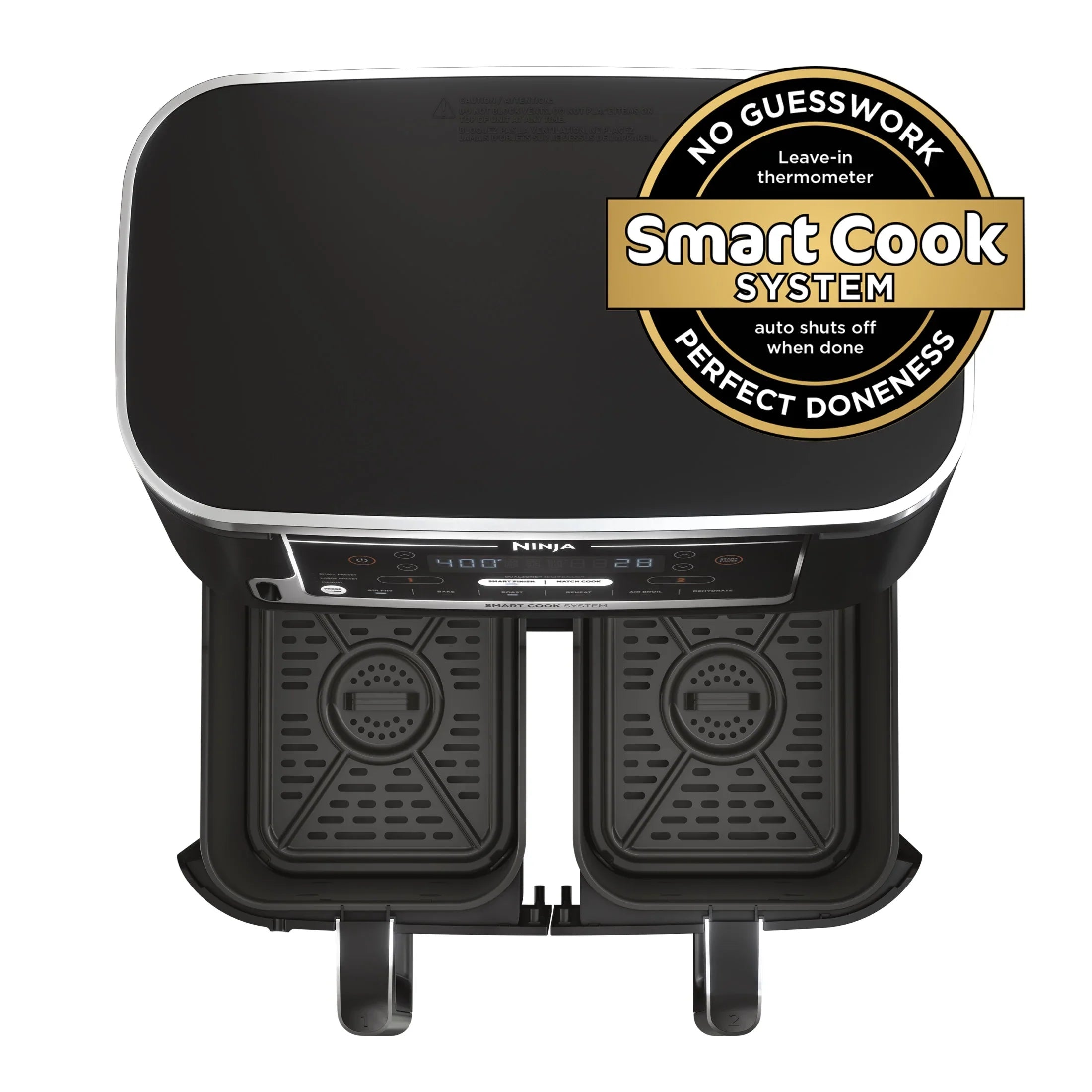 2026 New Ninja. Foodi. 6-in-1 Smart 10-qt. 2-Basket Air Fryer - Image 3