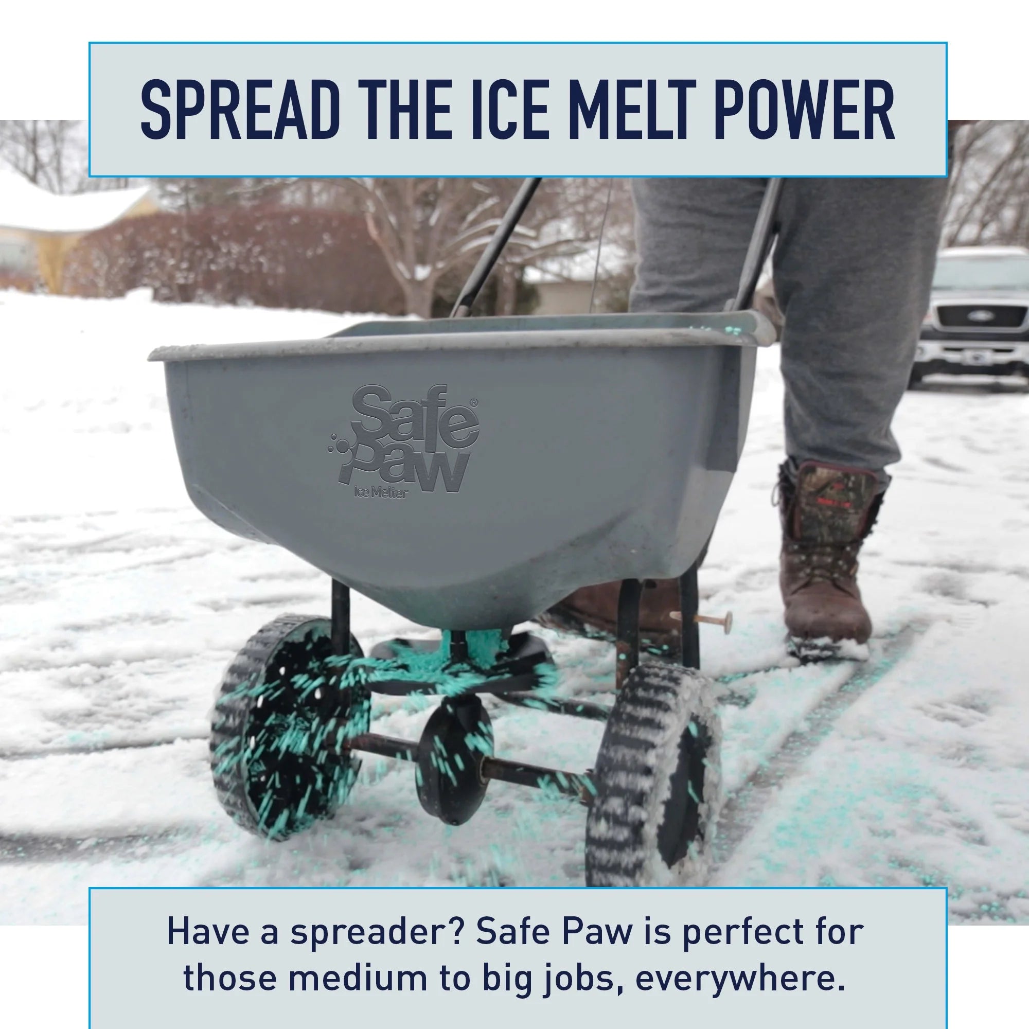2026 New Safe Paw Pet Safe Ice Melt, 100% Salt and Chloride free with Traction Agent, Non-Toxic, Fast Acting, Lasts 3X Longer -C 35 Lbs - Image 7