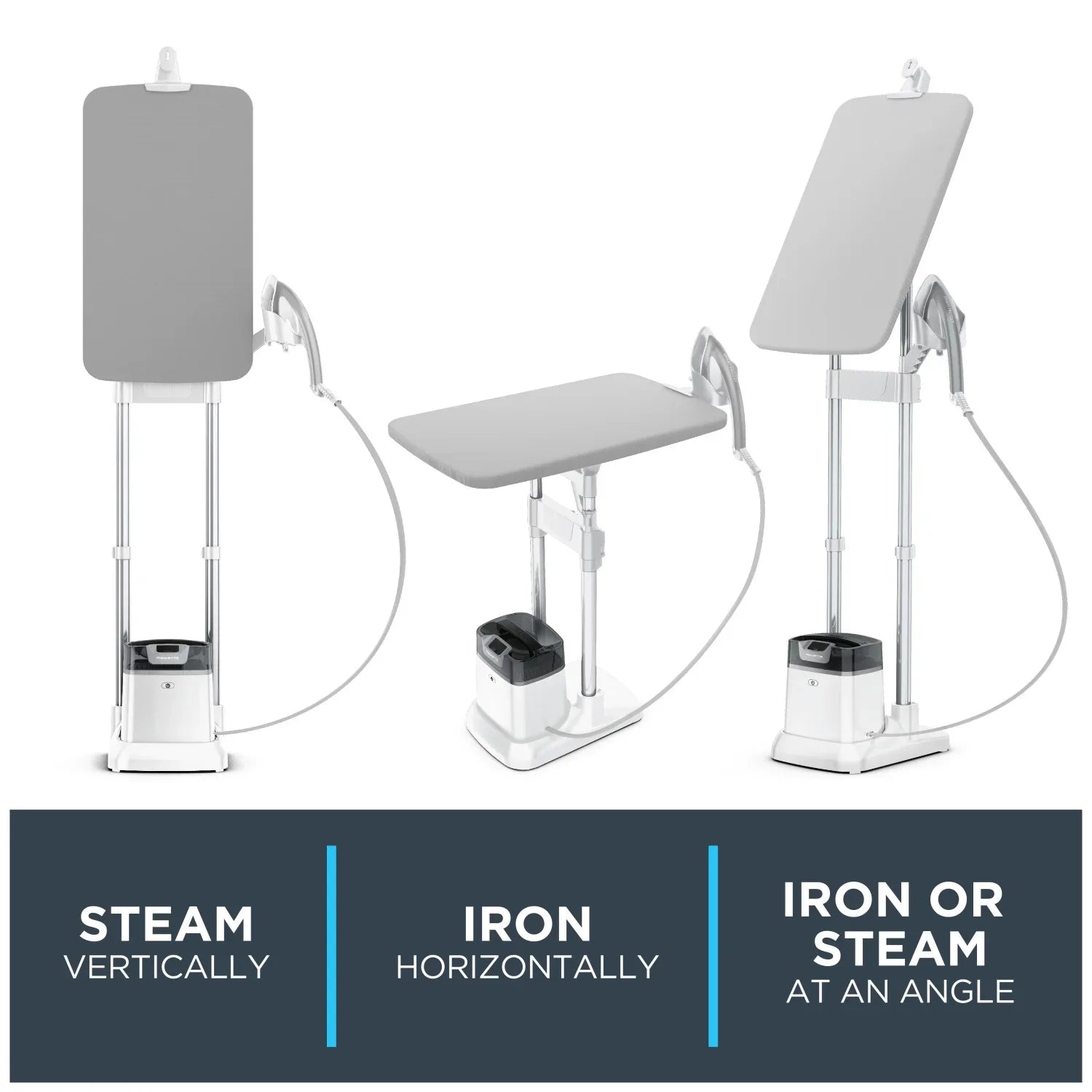 2026 New Rowenta IXEO Full Size Steamer for Clothes with Ironing Board, Garment Steamer, 65 Inch, 1500 Watts, Portable, QR1410 - Image 24