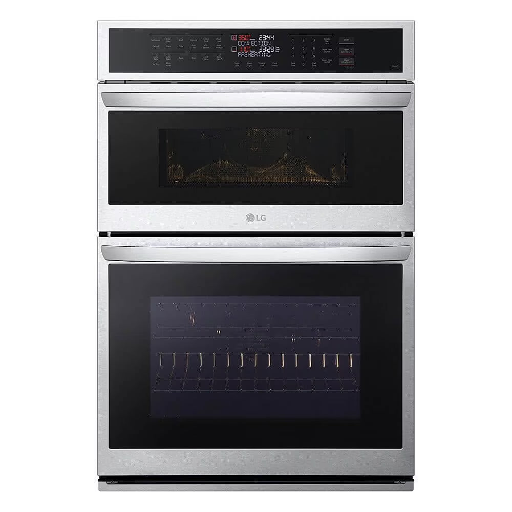 2026 New LG WCEP6423F 30 inch Stainless Steel Electric Convection Wall Oven and Microwave Combination