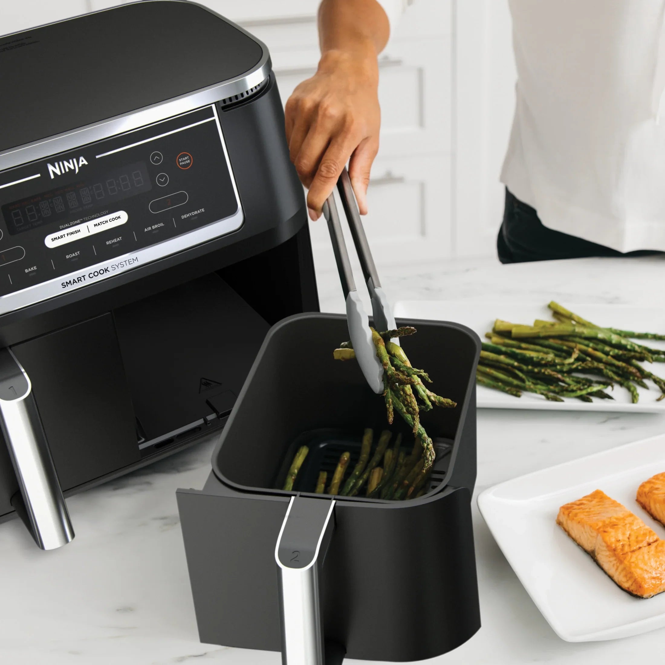 2026 New Ninja. Foodi. 6-in-1 Smart 10-qt. 2-Basket Air Fryer - Image 18