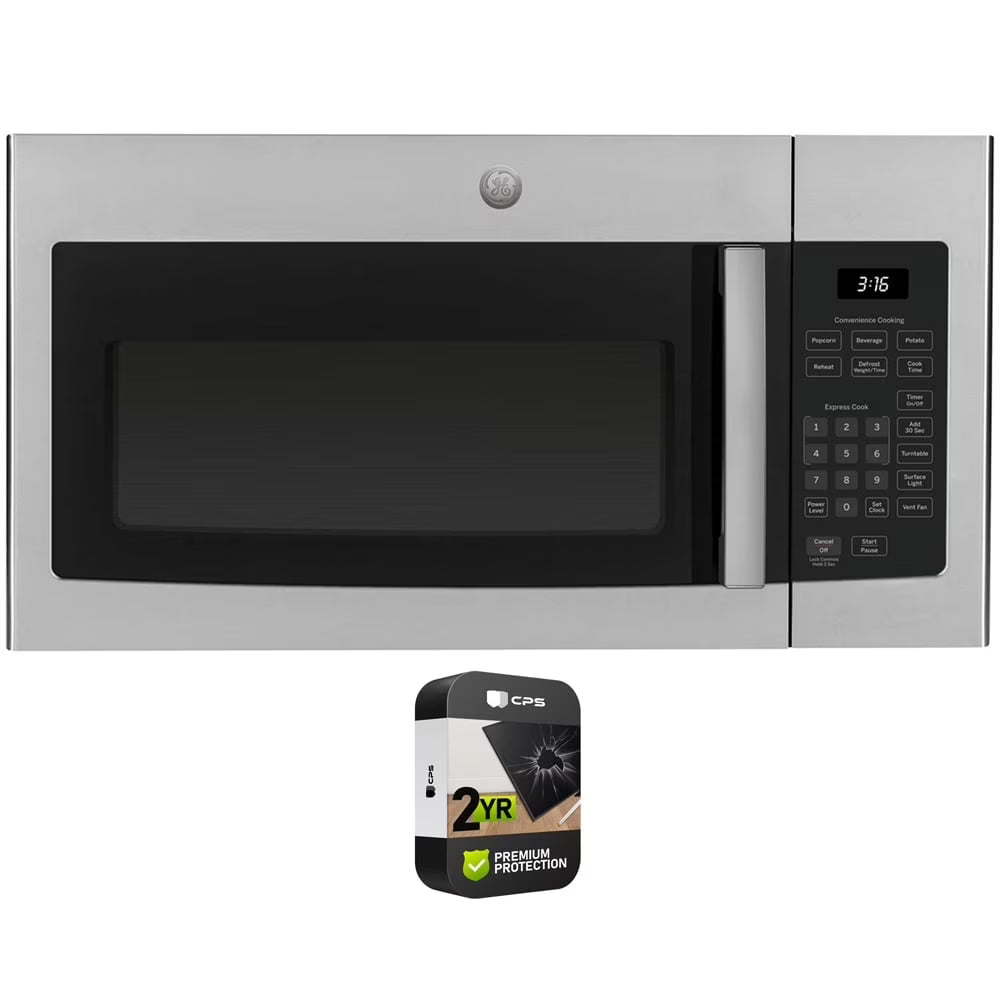 2026 New General Electric GE 1.6 Cu. Ft. Over-the-Range Microwave Oven Stainless Steel, JVM3160RFSS