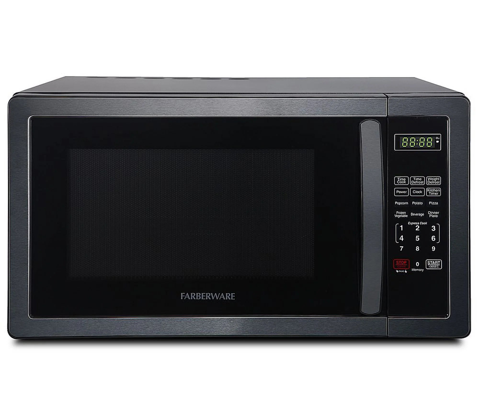 2026 New Classic 1.1 Cu. Ft. Countertop Microwave Oven - Black stainless steel - Image 2