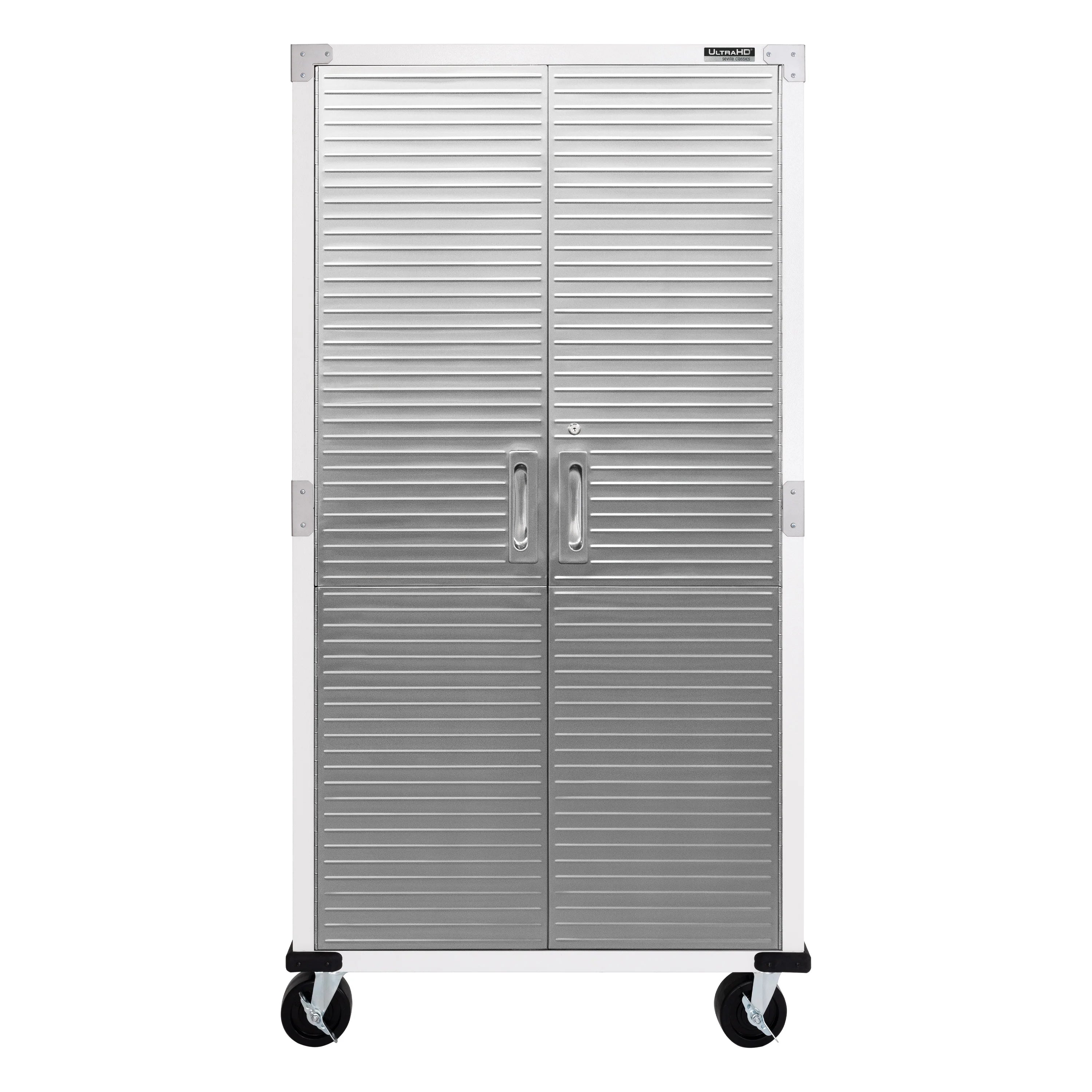 2026 New Seville Classics UltraHD Steel Body Lockable Storage Filing Cabinet Organizer Locker Shelving Unit 36" W x 18" D x 72" H, Granite - Image 24