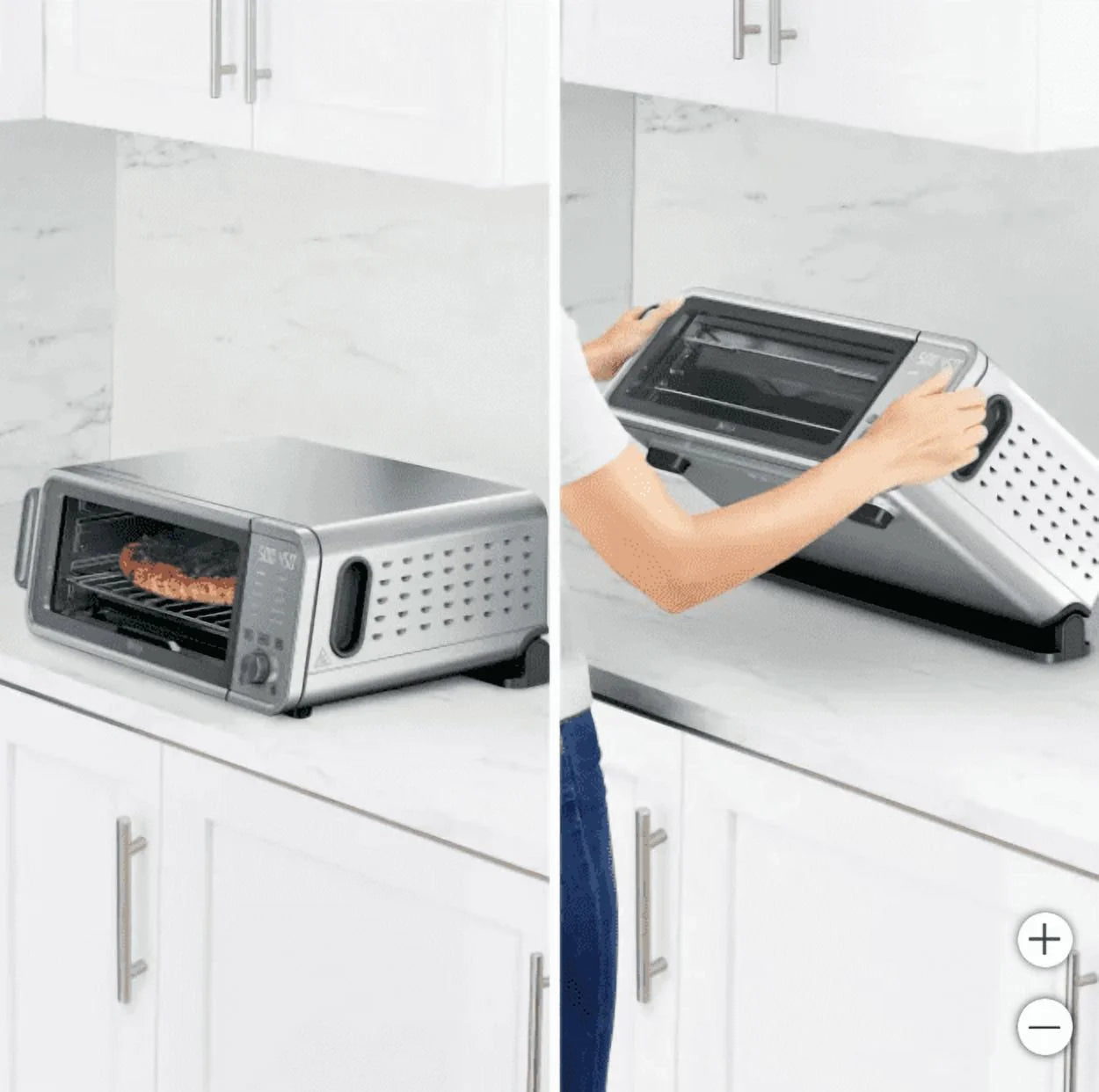 2026 New New Ninja Flip 10-in-1 Toaster Oven & Air Fryer with Added Broil Rack - Image 5