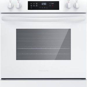 2026 New Frigidaire FCFE3062AW 30" Electric Range with Steam Clean