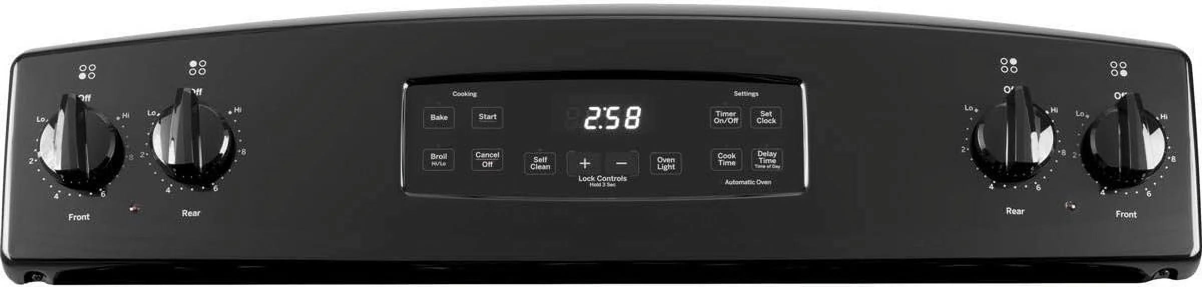 2026 New GE Appliances JB258DMBB 30 Inch Electric Freestanding Range Black - Image 5