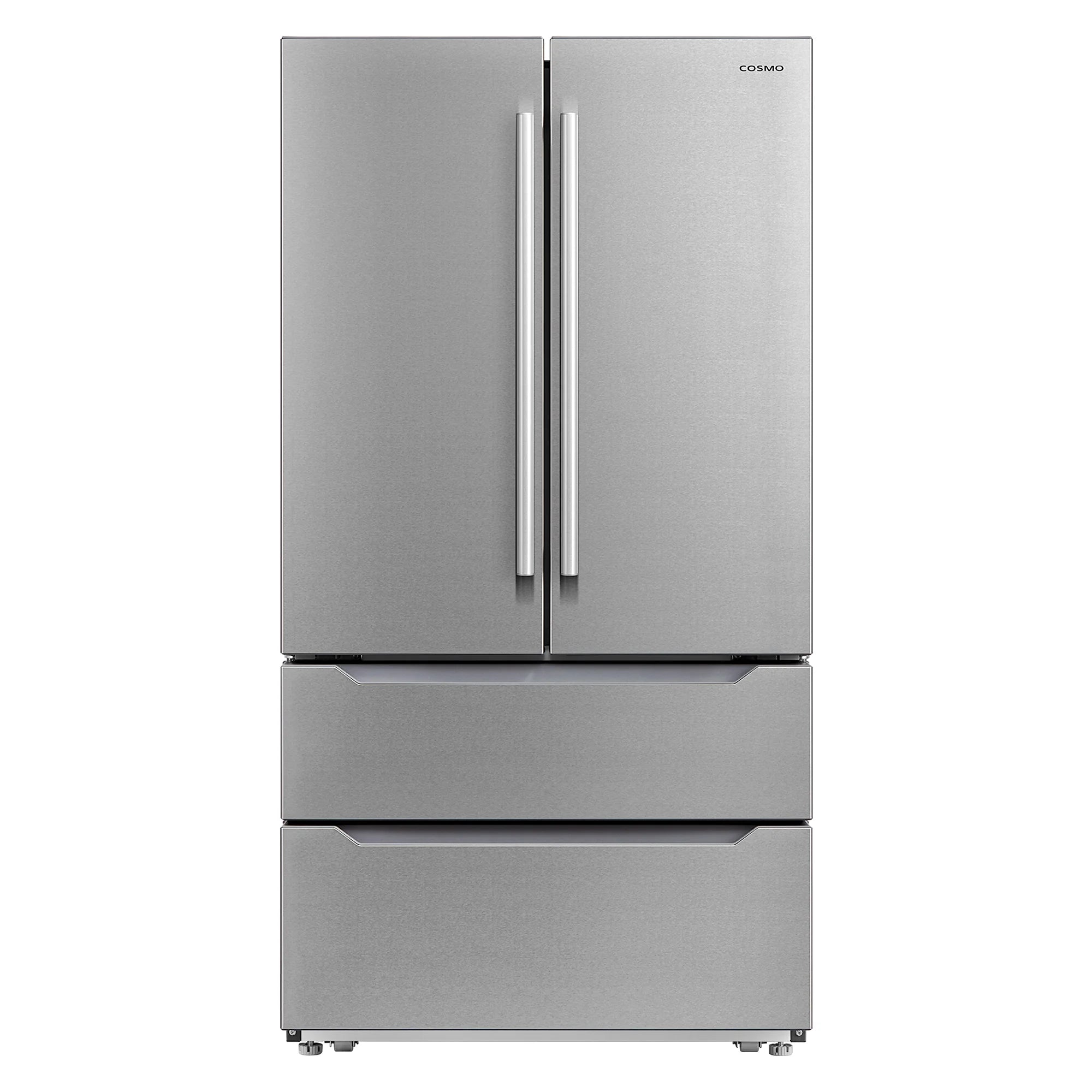 2026 New Cosmo 4 Piece Kitchen Appliance Package with 30" Freestanding Electric Range 30" Under Cabinet Range Hood 24" Built-in Integrated Dishwasher & French Door Refrigerator Kitchen Appliance Bundles - Image 10