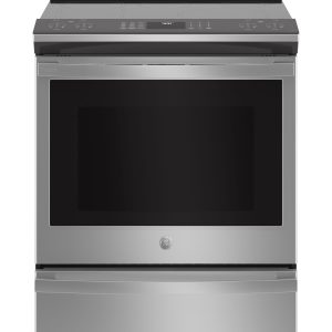 2026 New GE Profile 30 in 5.3 cu ft Slide-In Electric Induction Range in Stainless Steel