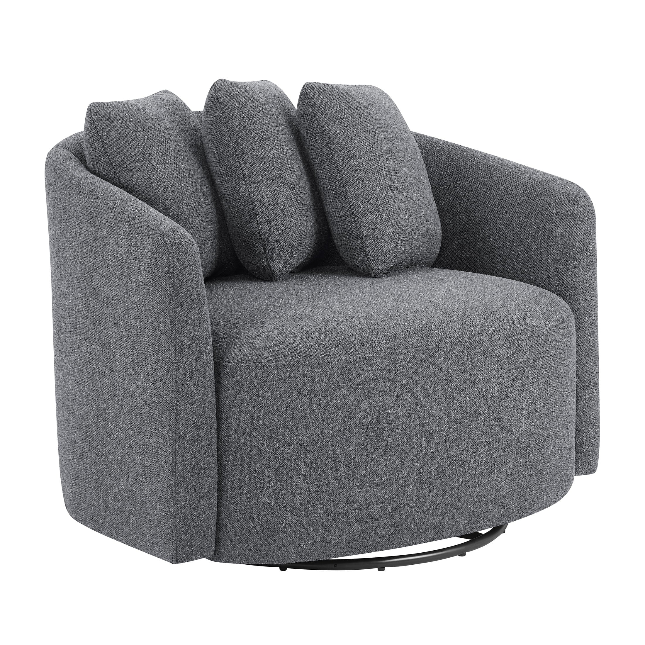 2026 New Beautiful Drew Accent Chair by Drew Barrymore, Cream Boucle - Image 18