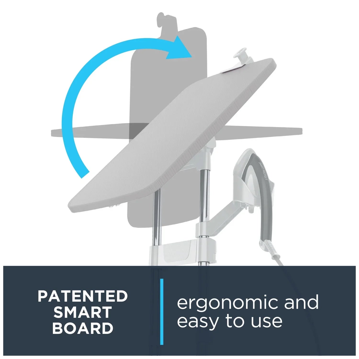 2026 New Rowenta IXEO Full Size Steamer for Clothes with Ironing Board, Garment Steamer, 65 Inch, 1500 Watts, Portable, QR1410 - Image 23