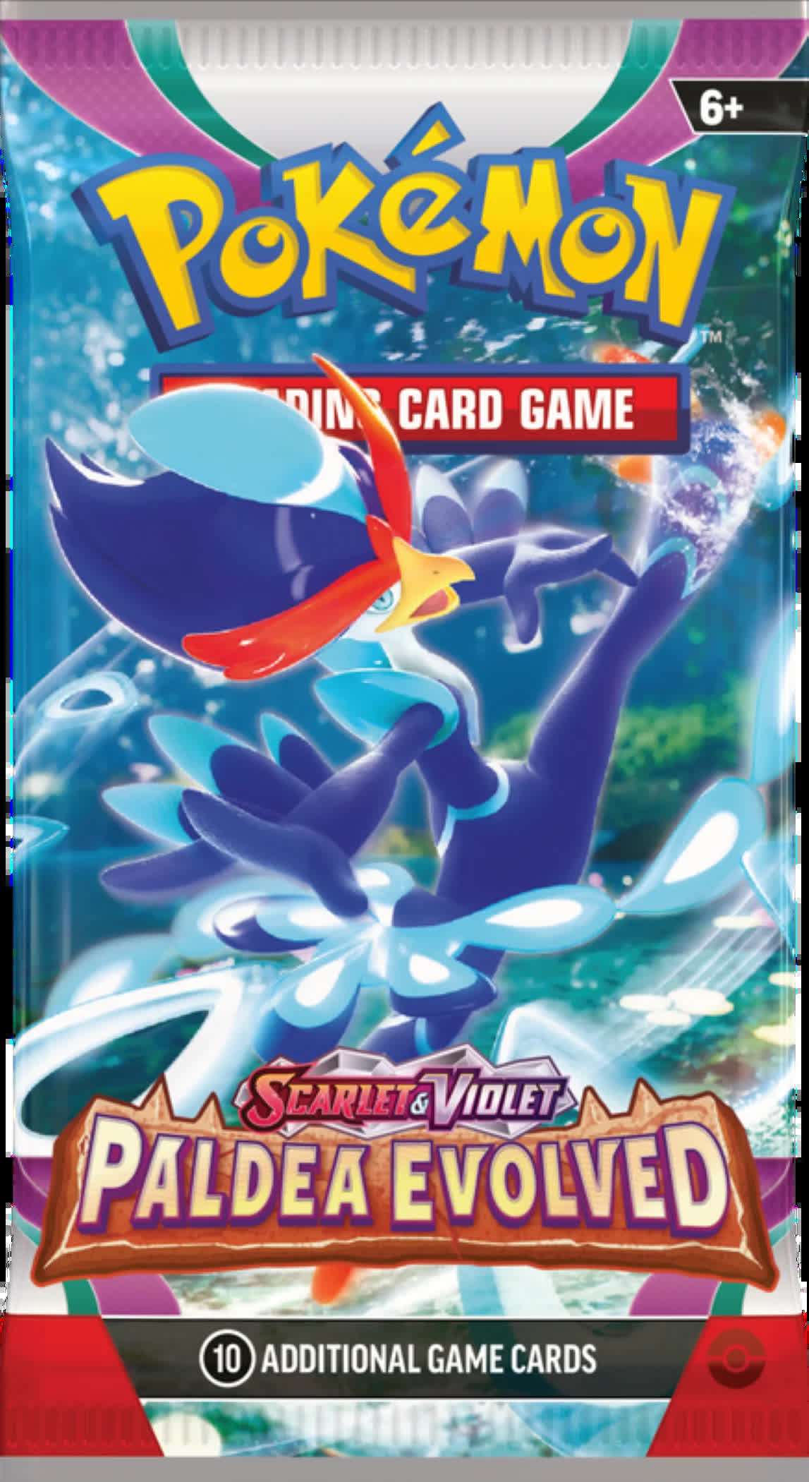 2026 New Pokemon Trading Card Game Scarlet & Violet 2 Paldea Evolved Booster Bundle 6 Booster Packs - Image 3