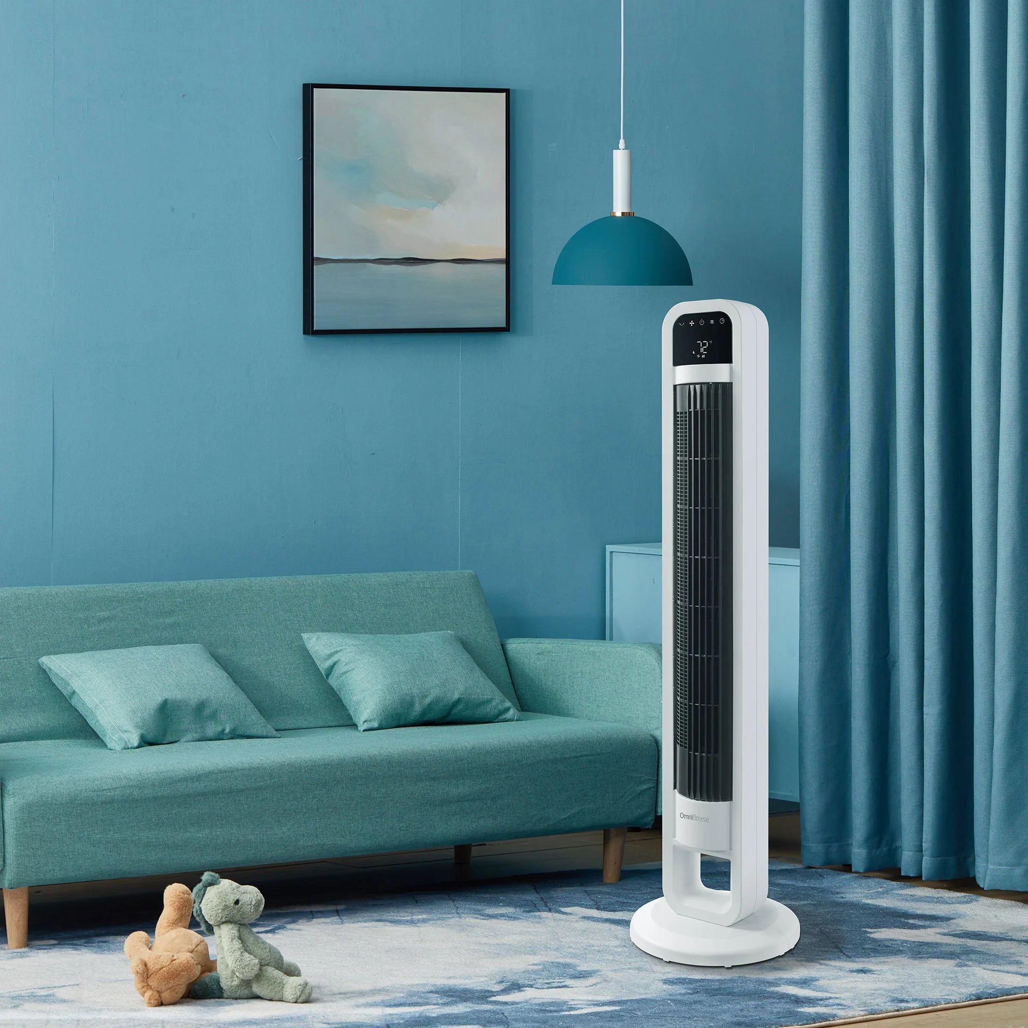 2026 New OmniBreeze Tower Fan with Internal Oscillation and Wi-Fi - Image 7