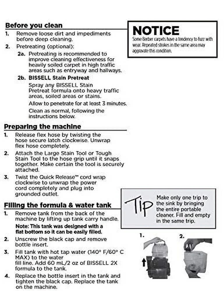2026 New Bissell SpotClean Pet Pro Portable Carpet Cleaner, 2458 - Image 8