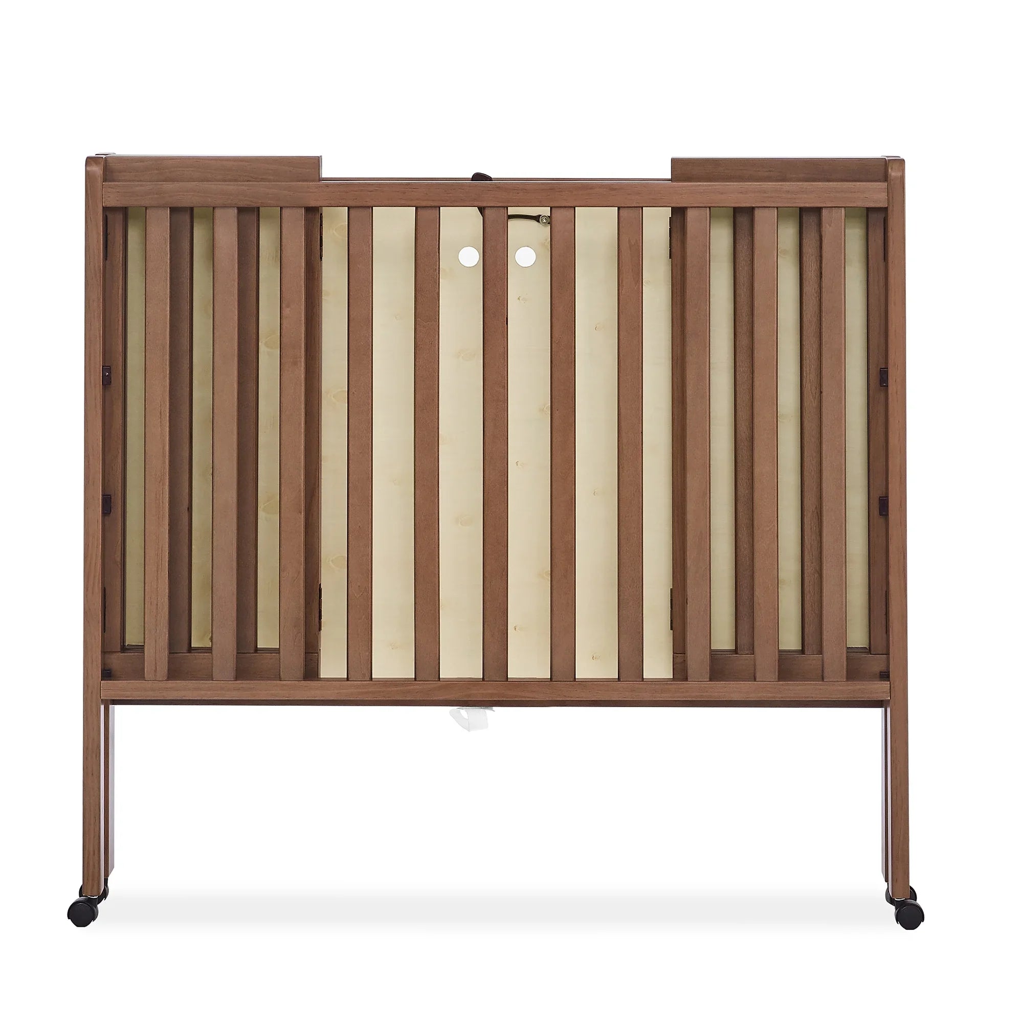 2026 New Delta Children Lee Portable Folding Mini Crib with 1.5-Inch Mattress - Greenguard Gold Certified, Bianca White - Image 40