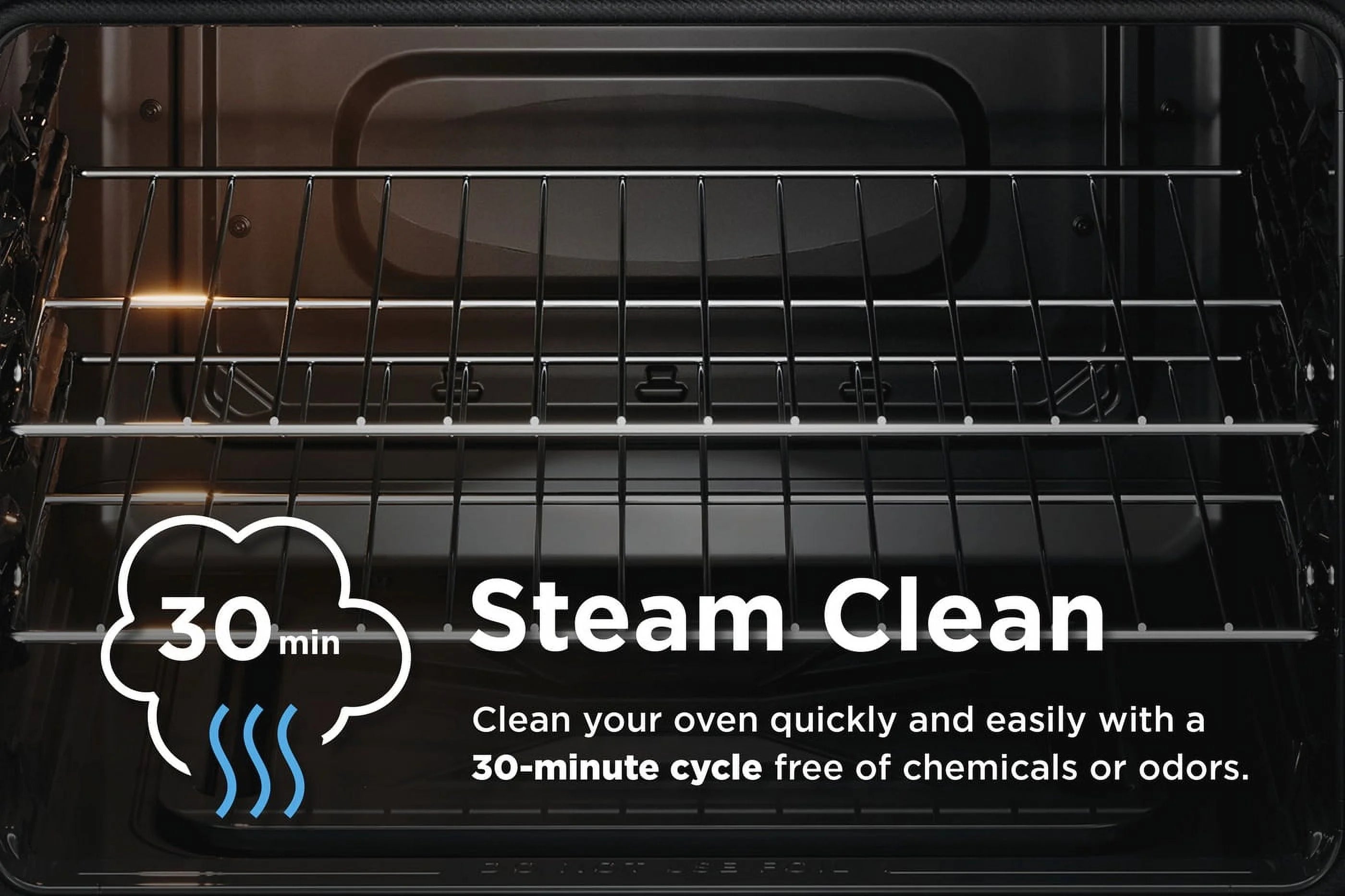 2026 New Frigidaire FCRE3062AS 30" Electric Range with Steam Clean, Stainless Steel - Image 5