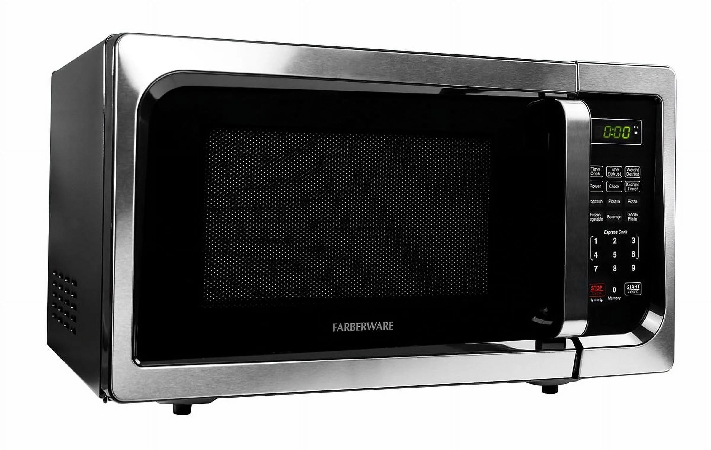 2026 New Farberware Classic 0.9 Cu. Ft 900-Watt Microwave Oven, Stainless Steel - Image 10