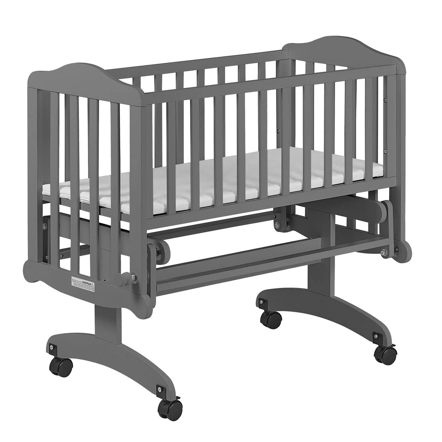 2026 New Dream On Me Lullaby Cradle Glider. Steel Gray