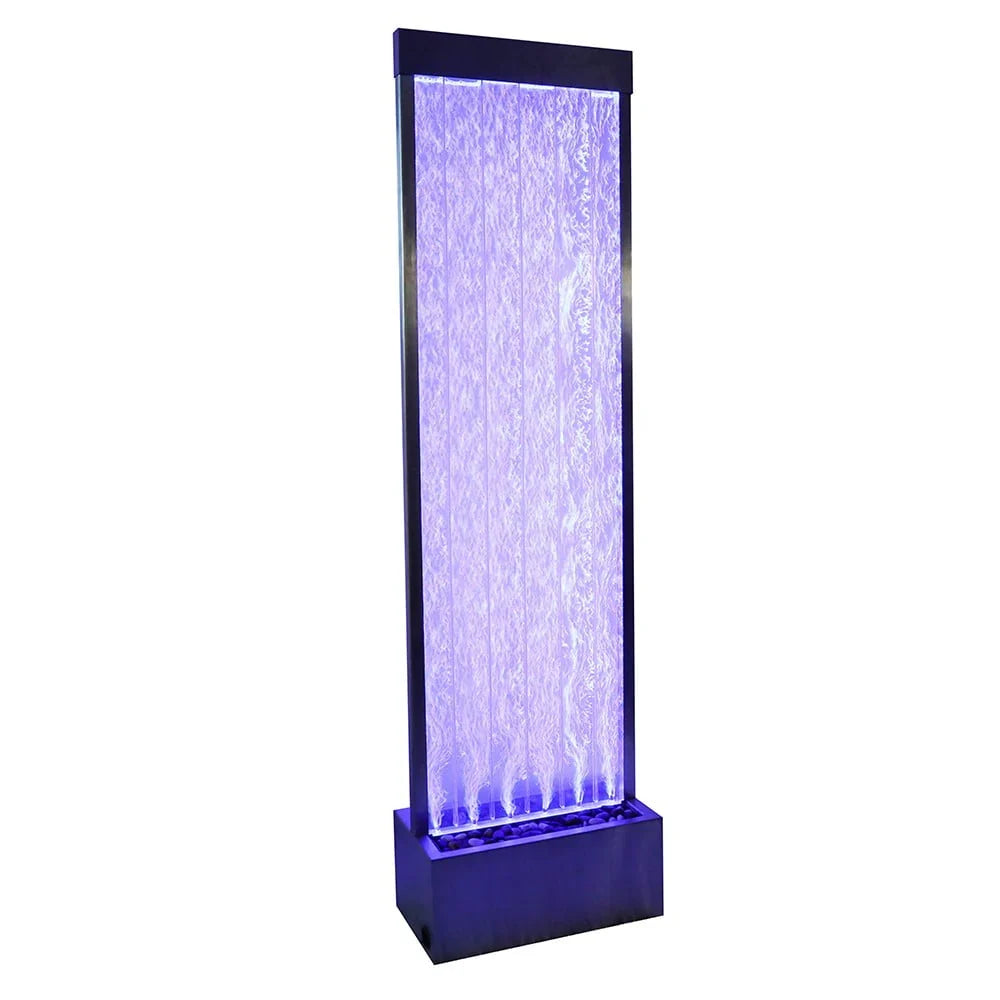 2026 New 72'' Acrylic Bubble Fountain, Standing Bubble Panel, Color Lights/Remote Ctrl - Image 10