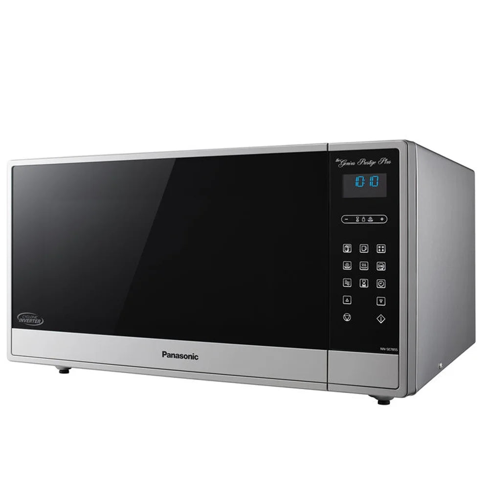 2026 New Panasonic 2.2-Cu. Ft. Built-In/Countertop Cyclonic Wave Microwave Oven with Inverter Technology in Fingerprint-Proof Stainless Steel - Image 3