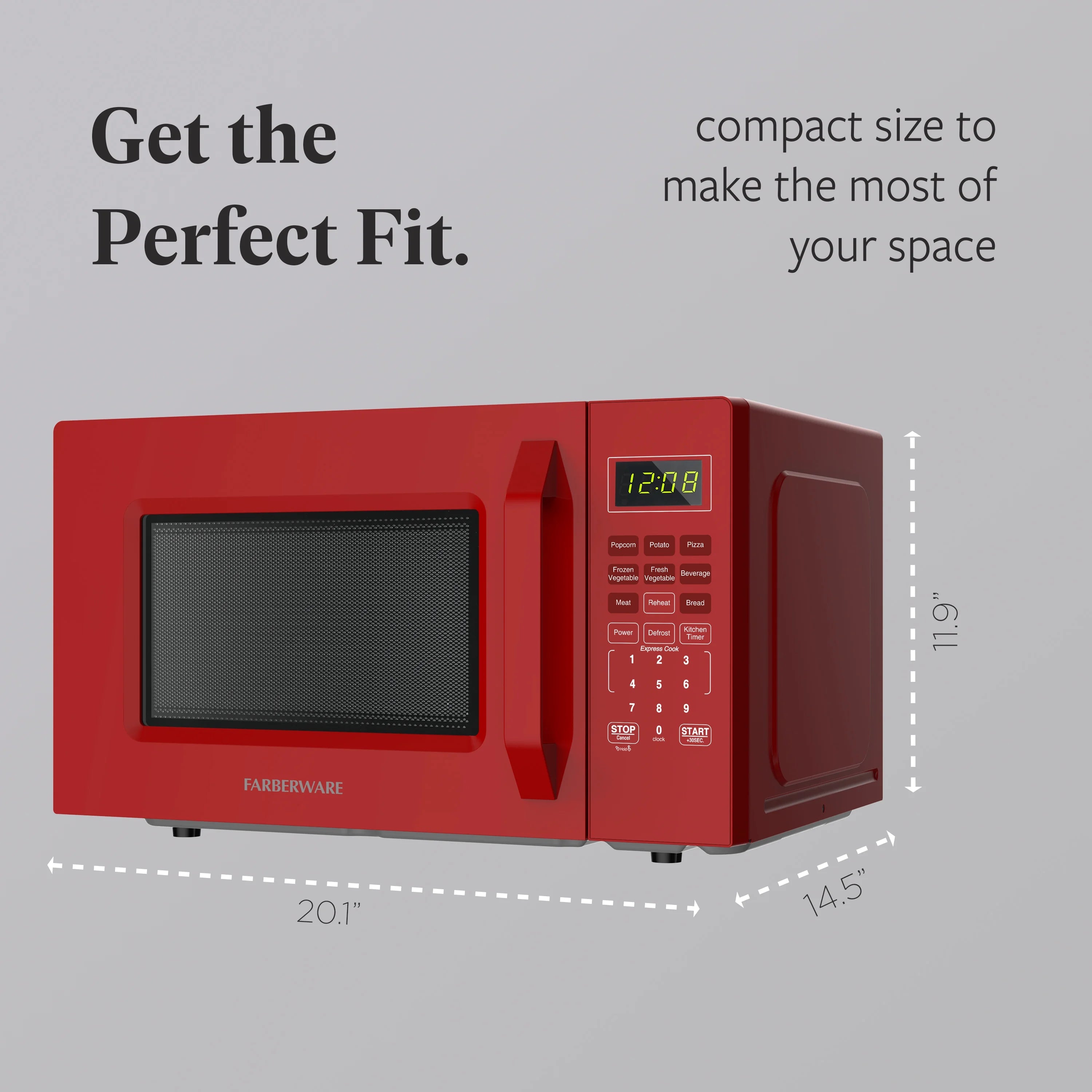 2026 New Farberware 1.1 Cu. Ft. 1000-Watt Compact Microwave Oven, Black - Image 33