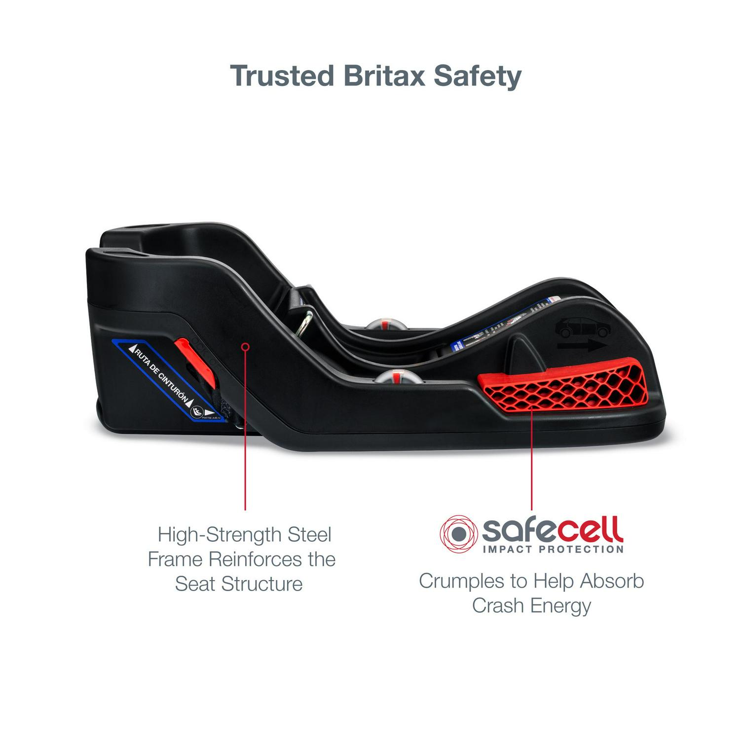 2026 New Britax Infant Car Seat Base Gen2 with SafeCenter LATCH Installation - Image 5