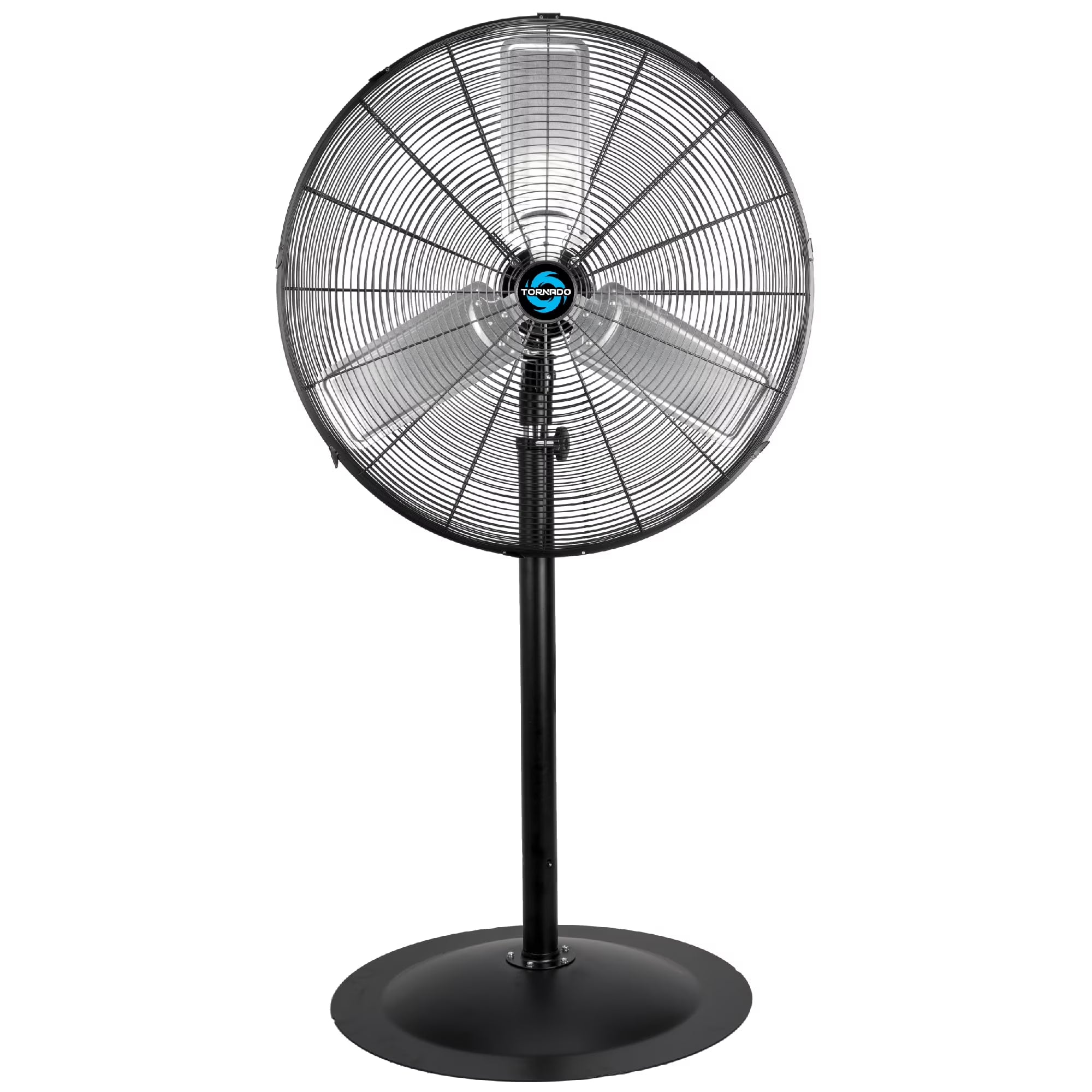 2026 New Tornado - 20 Inch High Velocity Metal Oscillating Pedestal Fan - Commercial, Industrial Use Water-Resistant - Image 5