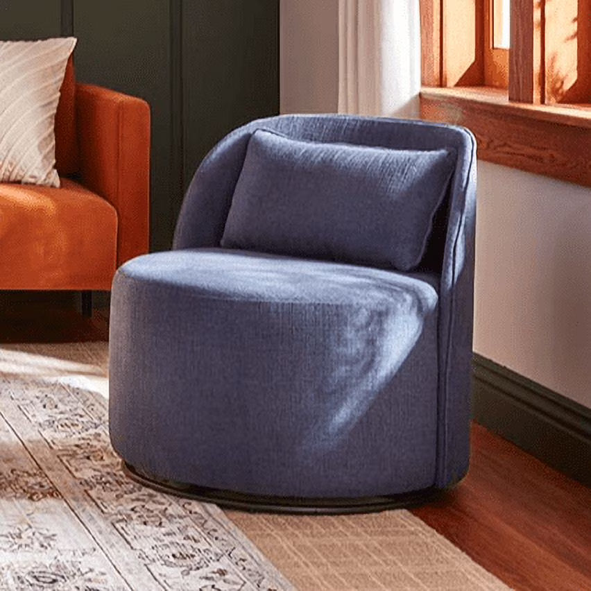 2026 New Better Homes & Gardens Juliet Modern Arch Swivel Accent Chair, Cream Boucle