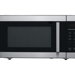 2026 New Hamilton Beach 1.6 Cu ft Sensor Cook Countertop Microwave Oven, 1100 Watts, Stainless Steel, New