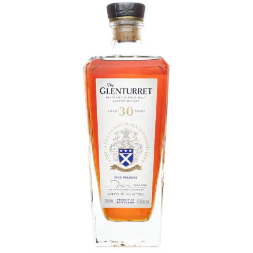 2026 New Glenturret 30 Year Old Single Malt Scotch Whisky - 750ML