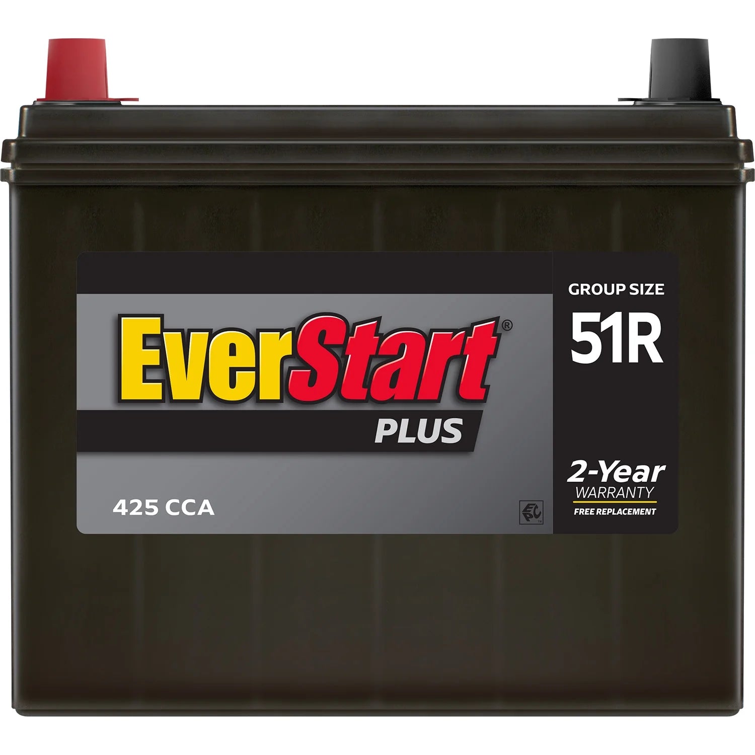 2026 New EverStart Plus Lead Acid Automotive Battery, Group Size 51R 12 Volt, 425 CCA - Image 6