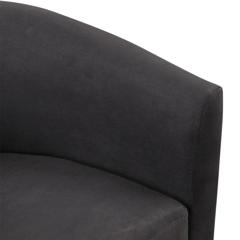 2026 New Bonzy Home Velvet Accent Chair with Ottoman for Living Room,Beige - Image 15