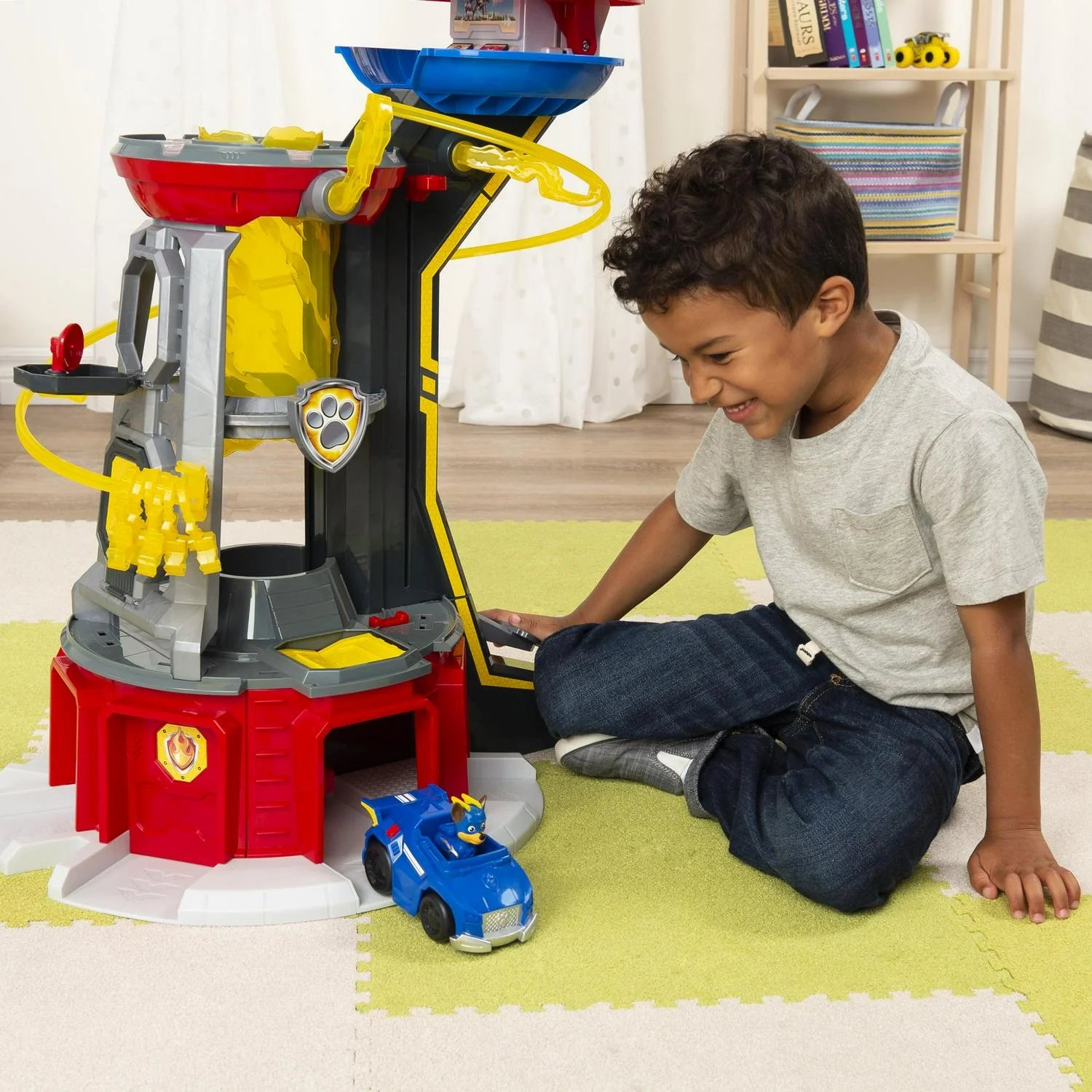 2026 New PAW Patrol Mighty Pups Super PAWs Lookout Tower Playset with Lights and Sound - Image 7
