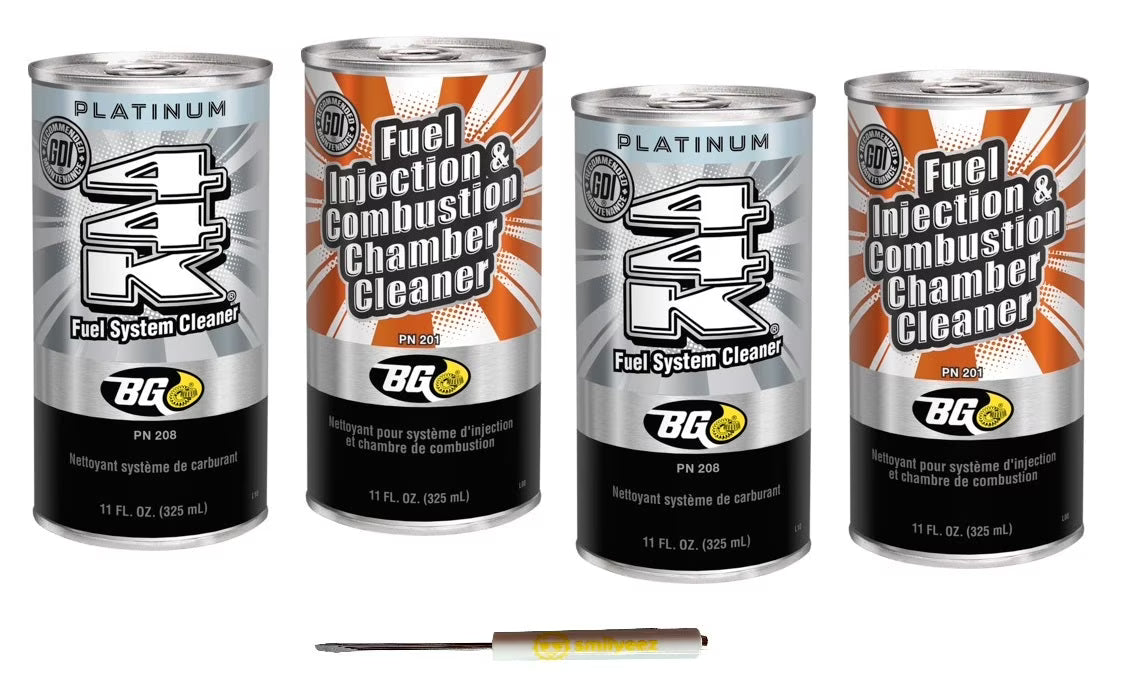 2026 New BG K1003 Fuel Injection & Combustion Chamber Cleaner PN 201 & BG Platinum 44K Fuel System Cleaner PN 208 With Pocket Screwdriver - Image 4