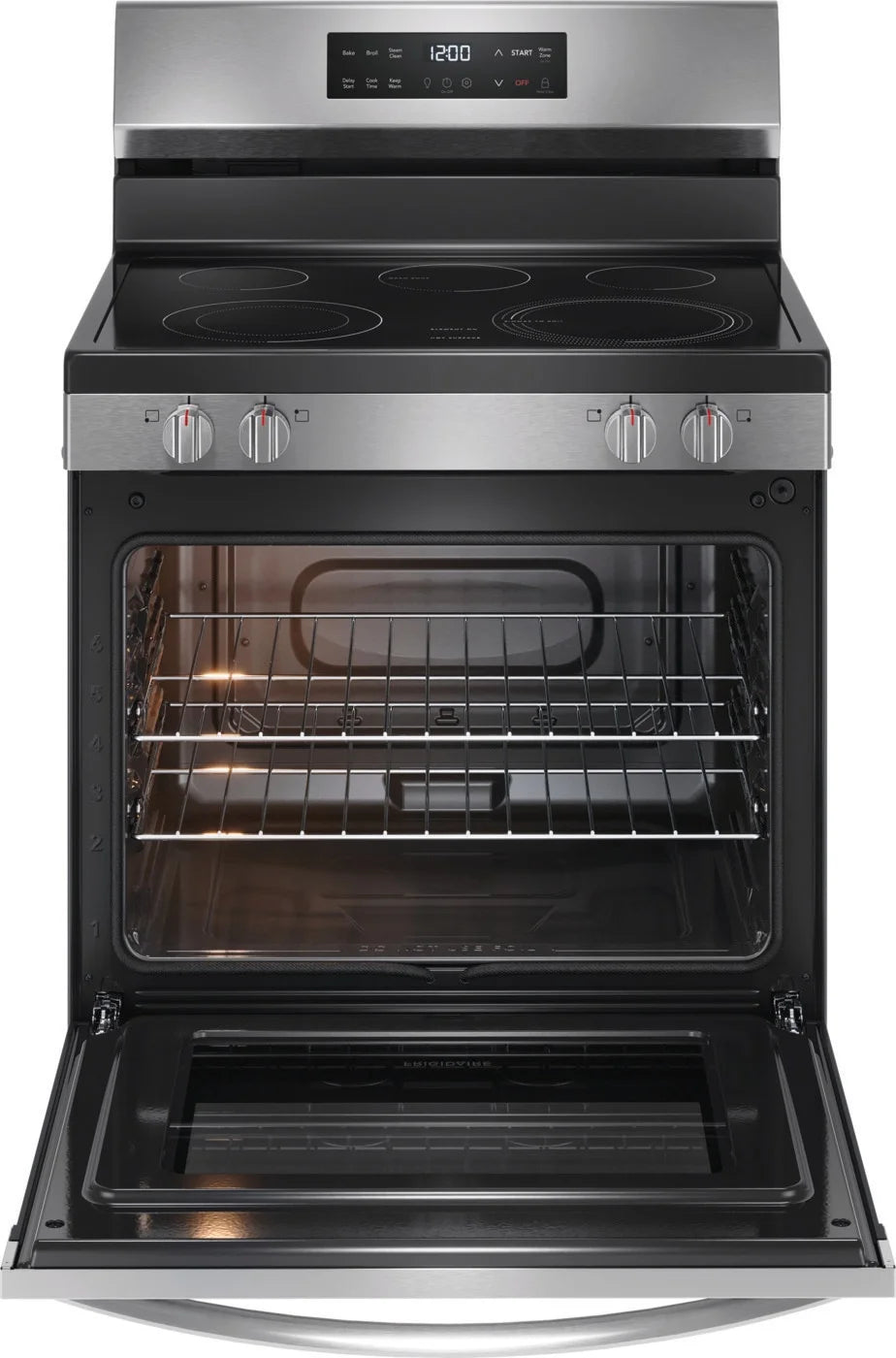 2026 New Frigidaire FCRE3062AS 30" Electric Range with Steam Clean, Stainless Steel - Image 7