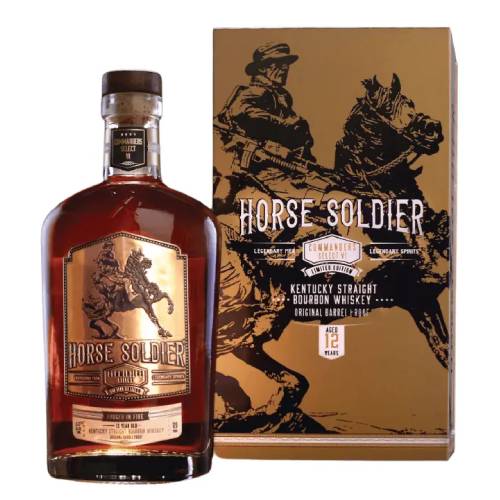 2026 New Horse Soldier 12 Year Commander's Select Bourbon Whiskey - 750ML
