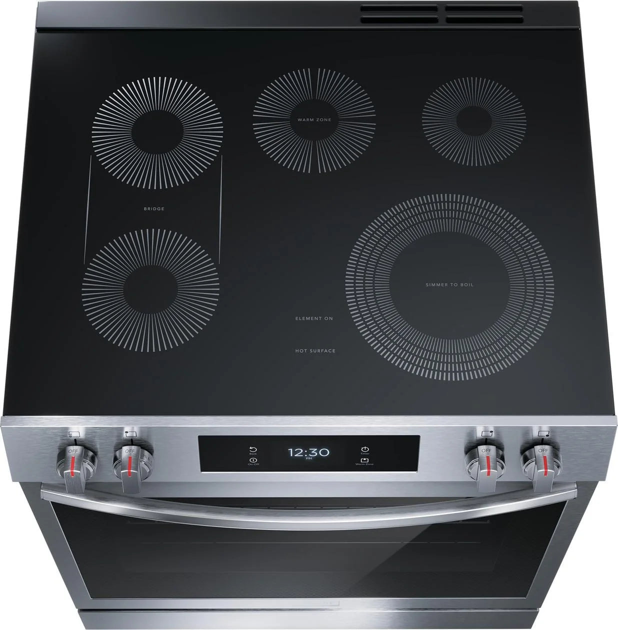 2026 New Frigidaire Gallery GCFE3060BF 30" Front Control Electric Range with Total Convection, Stainless Steel - Image 3