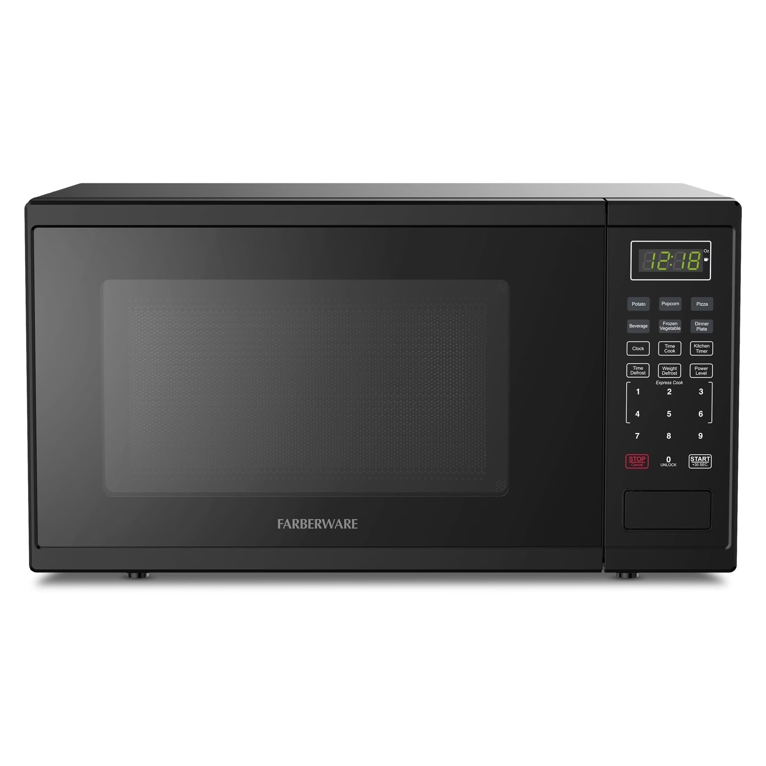 2026 New Farberware Countertop Microwave Ov 1100 Watts, 2.2 cu ft - Smart Sensor With LED Lighting and Child Lock - Perfect for Apartments and Dorms - Easy Clean Black Interior, Stainless Steel - Image 20