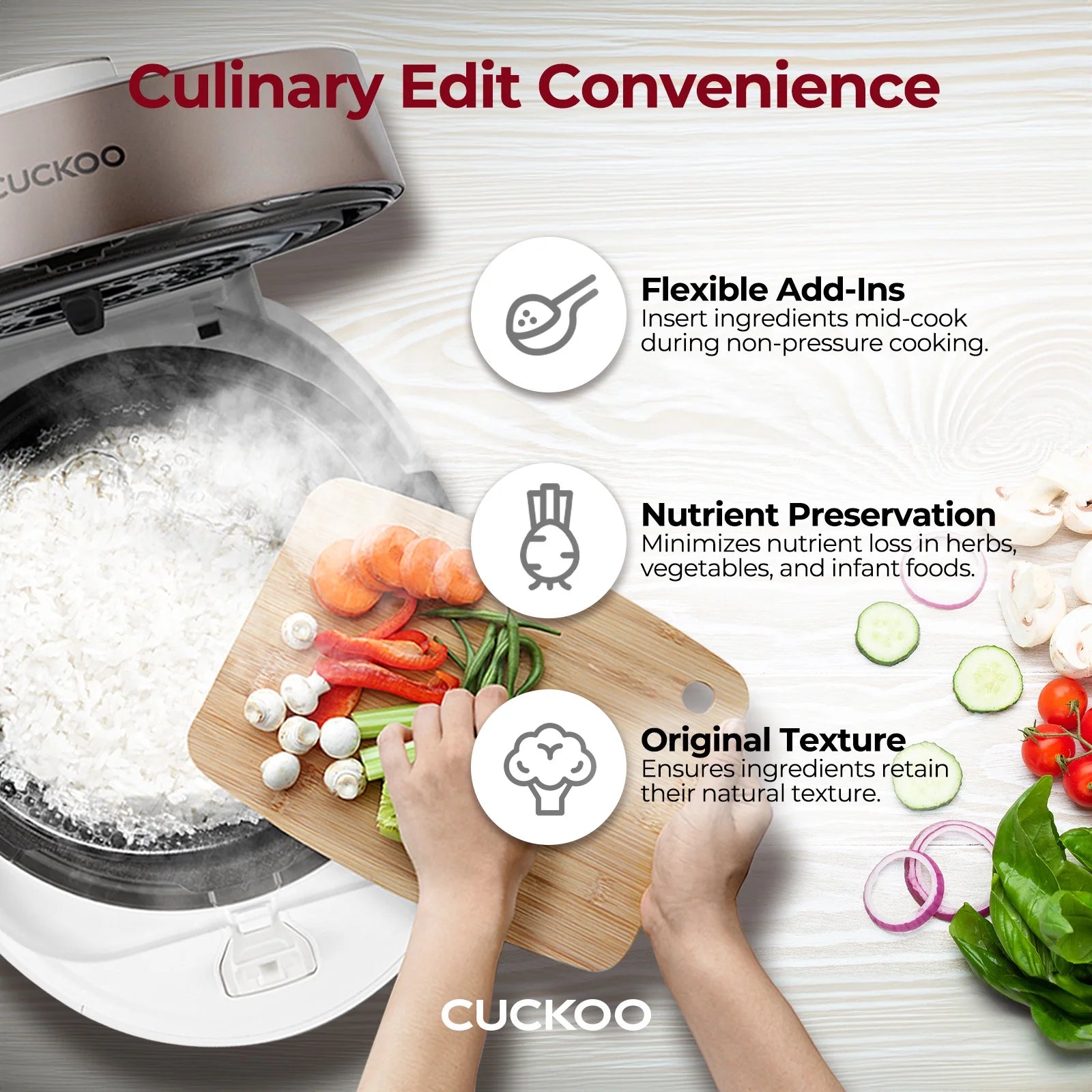 2026 New Cuckoo 6 Cup Dry, Twin Pressure Rice Cooker with Micom Logic Tech, Nonstick Pot, Warmer, 16 Menu Modes and Voice Guide - Image 6