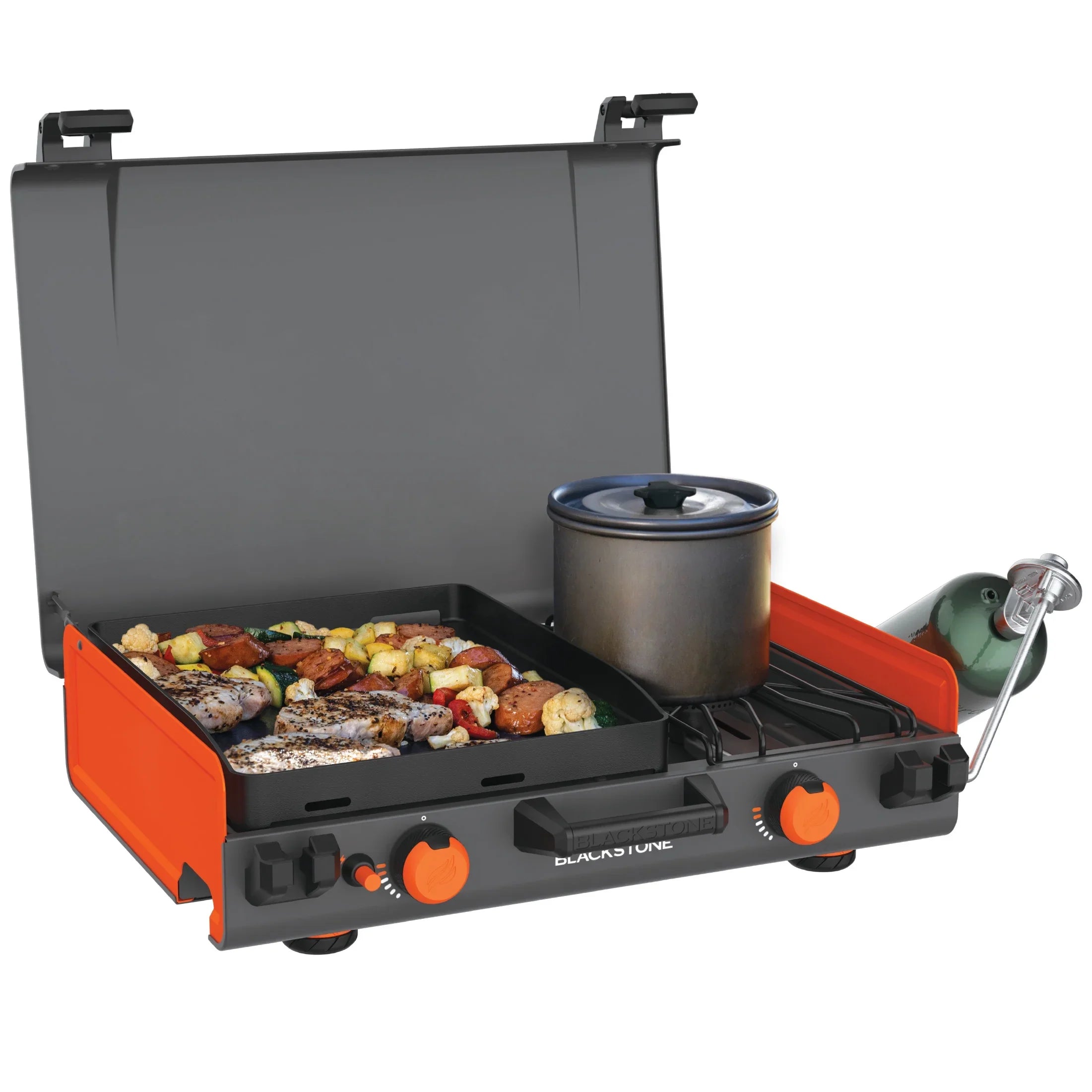 2026 New Blackstone Adventure Ready 12"x14" Propane Camping Griddle with Side Burner