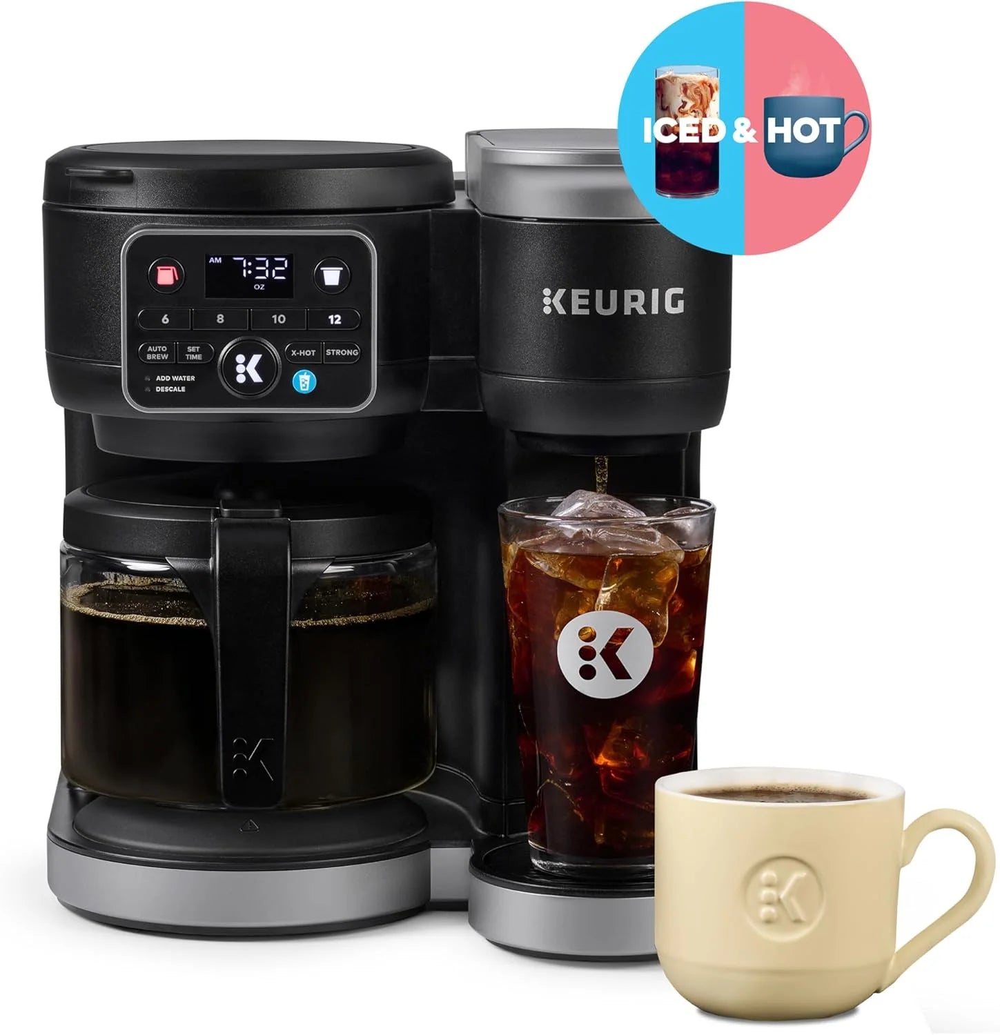2026 New Keurig K-Duo Gen 2 Hot & Iced Single Serve & Carafe Coffee Maker - Image 3